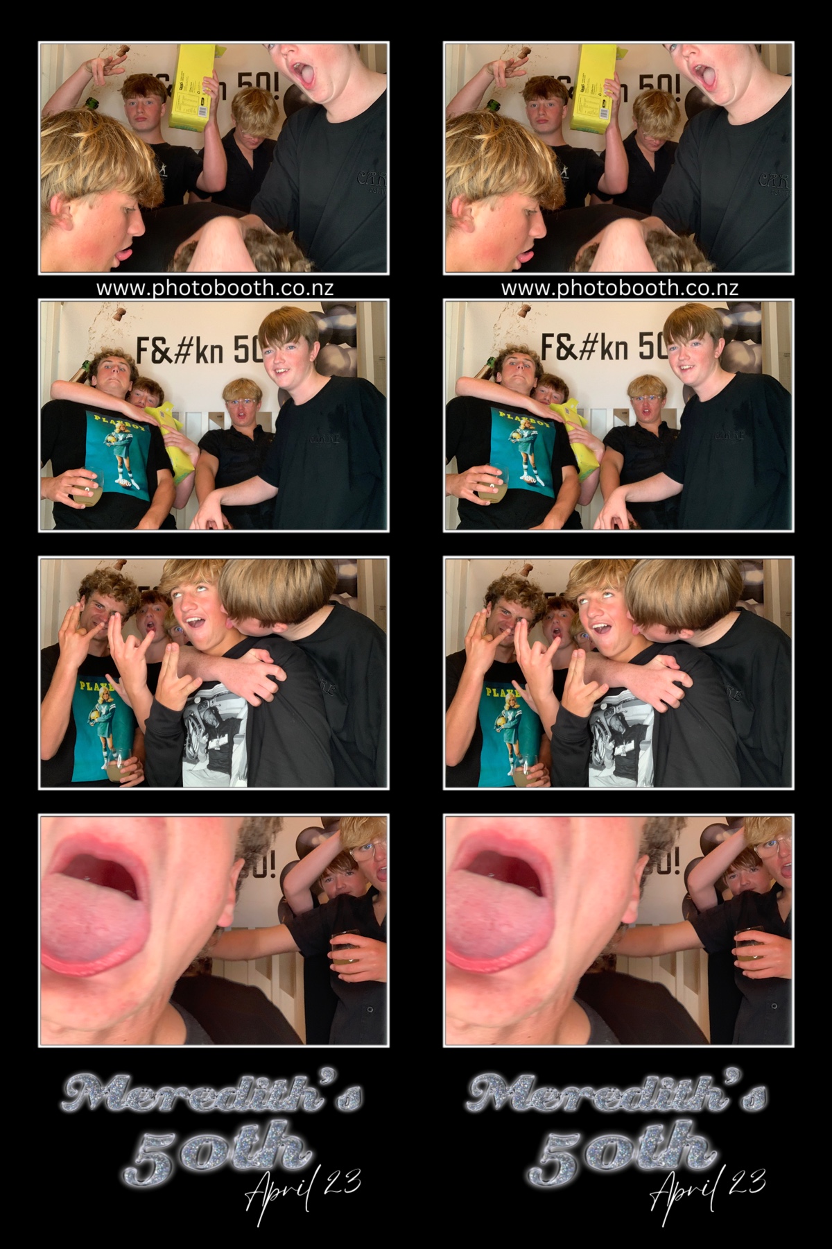 Meredith's 50th | View more photos from the event at gallery.photobooth.co.nz/u/SelfieCentral/Merediths-50th