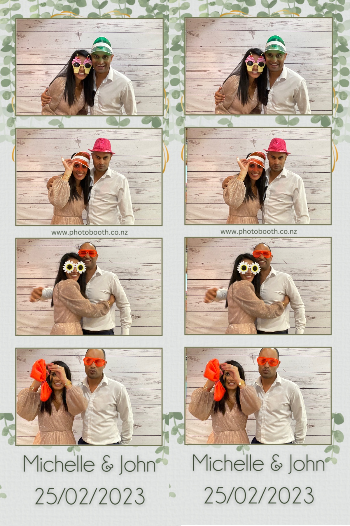 Michelle & John's Wedding | View more photos from the event at gallery.photobooth.co.nz/u/SelfieCentral/Michelle-Johns-Wedding