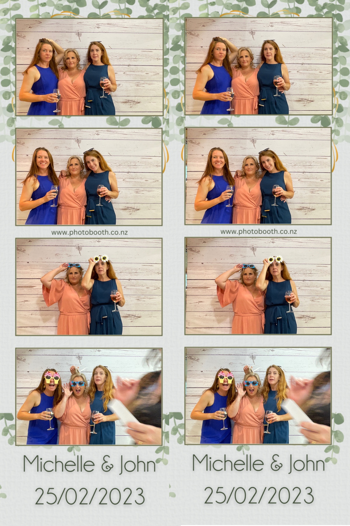 Michelle & John's Wedding | View more photos from the event at gallery.photobooth.co.nz/u/SelfieCentral/Michelle-Johns-Wedding