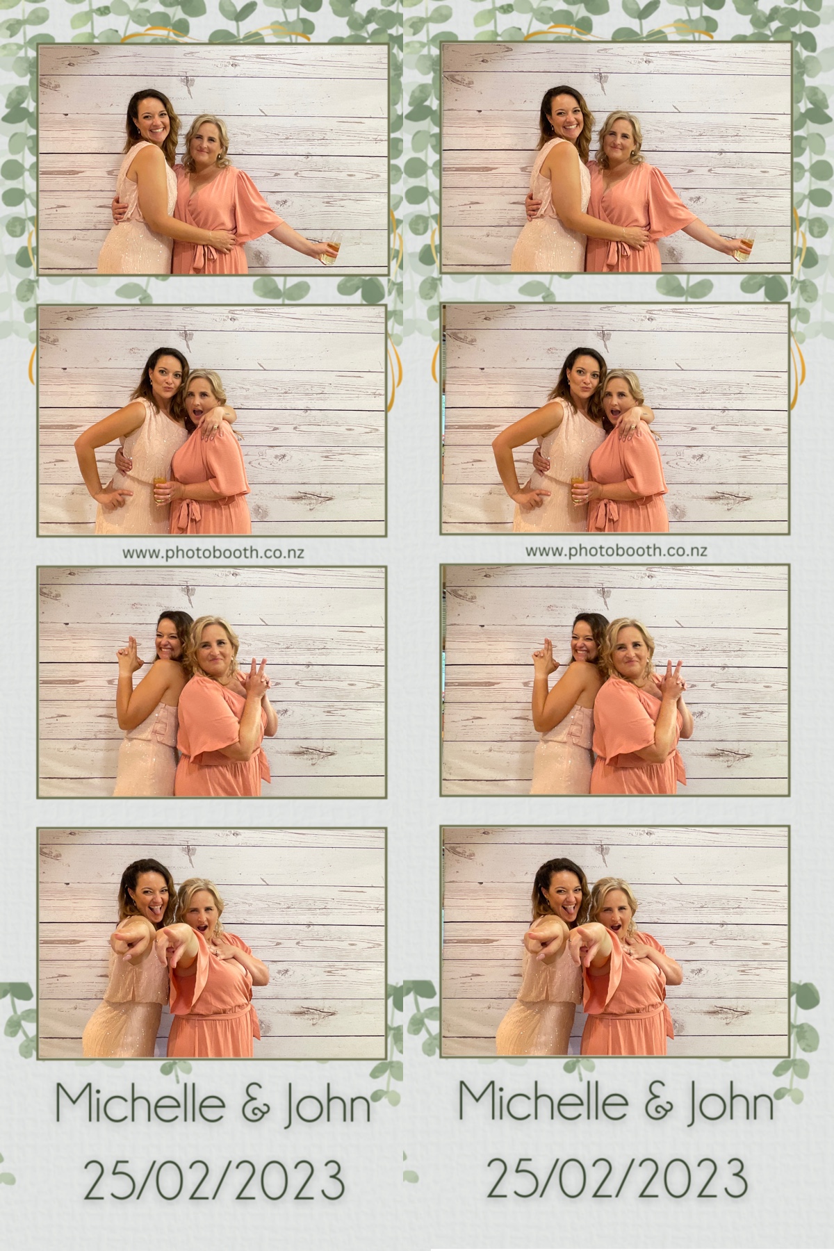 Michelle & John's Wedding | View more photos from the event at gallery.photobooth.co.nz/u/SelfieCentral/Michelle-Johns-Wedding