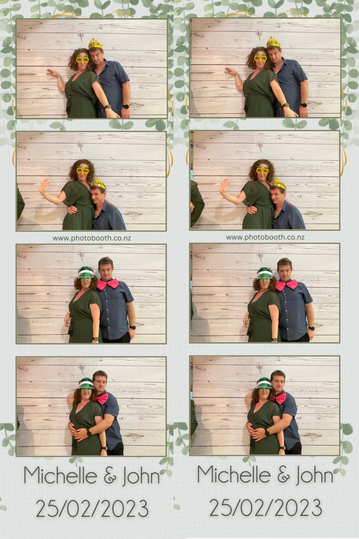 Michelle & John's Wedding | View more photos from the event at gallery.photobooth.co.nz/u/SelfieCentral/Michelle-Johns-Wedding