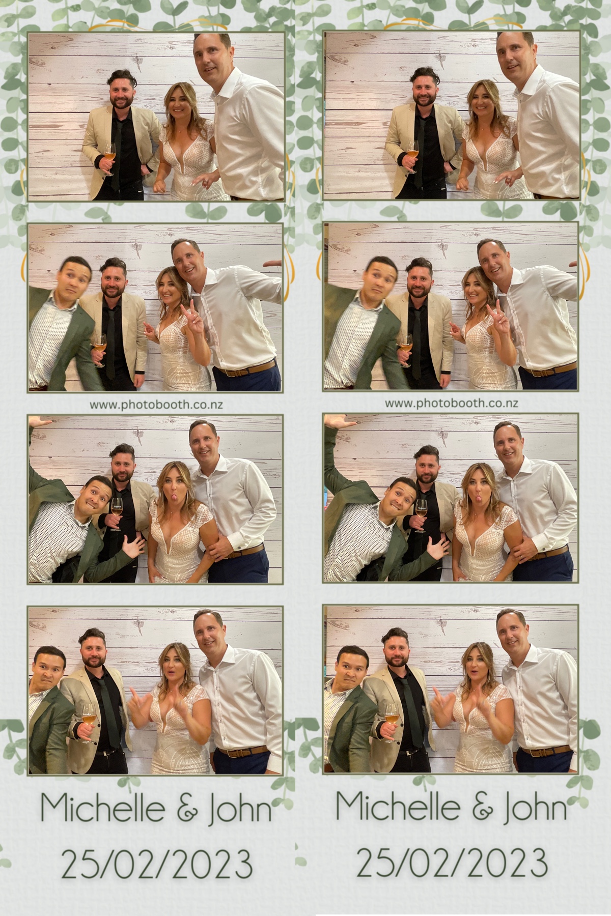 Michelle & John's Wedding | View more photos from the event at gallery.photobooth.co.nz/u/SelfieCentral/Michelle-Johns-Wedding