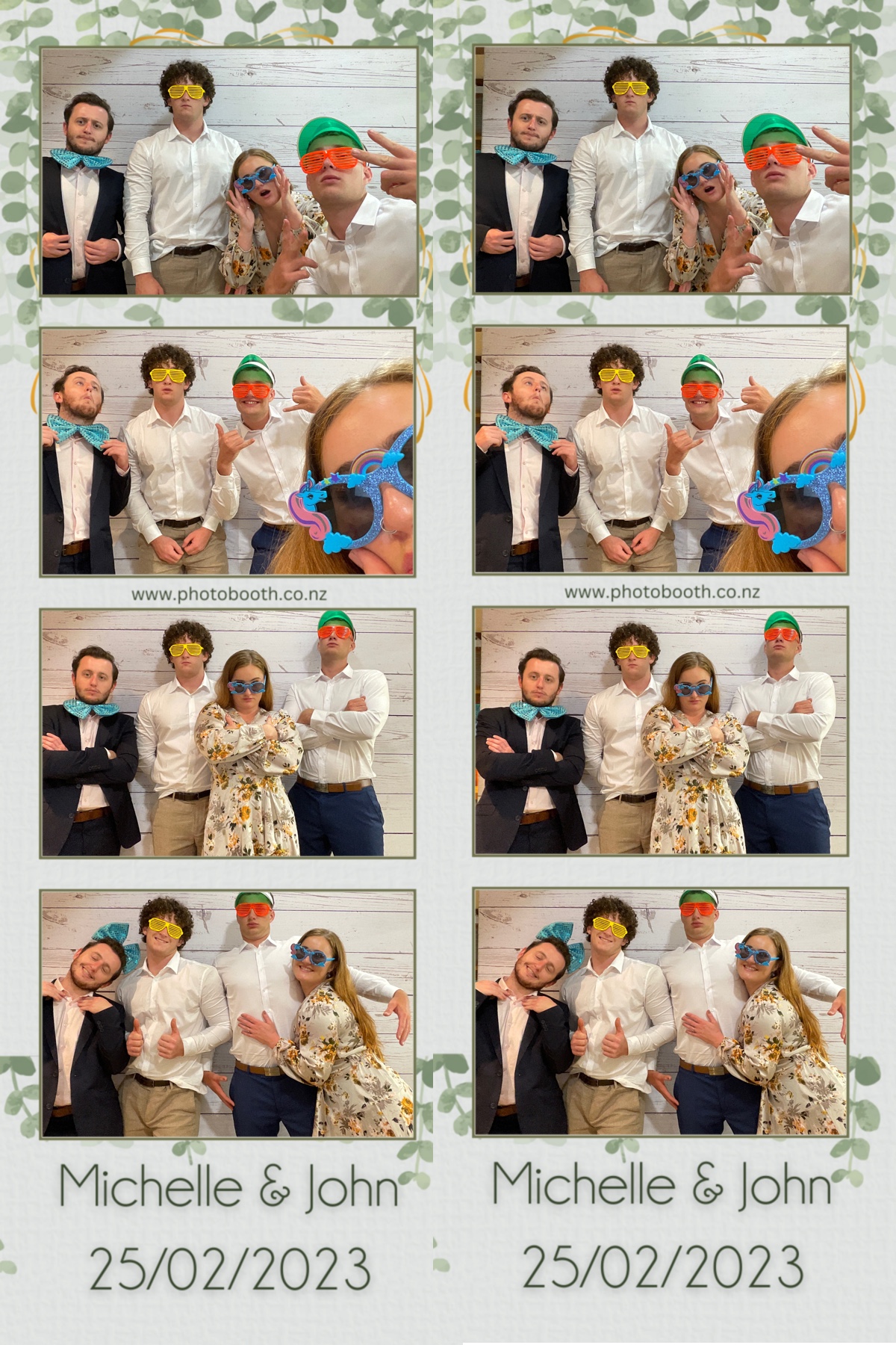Michelle & John's Wedding | View more photos from the event at gallery.photobooth.co.nz/u/SelfieCentral/Michelle-Johns-Wedding