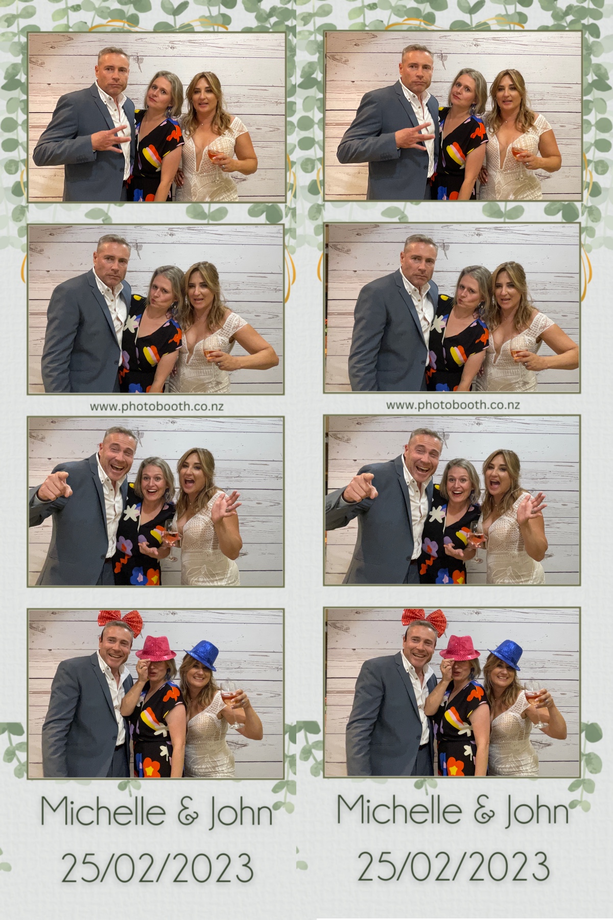 Michelle & John's Wedding | View more photos from the event at gallery.photobooth.co.nz/u/SelfieCentral/Michelle-Johns-Wedding