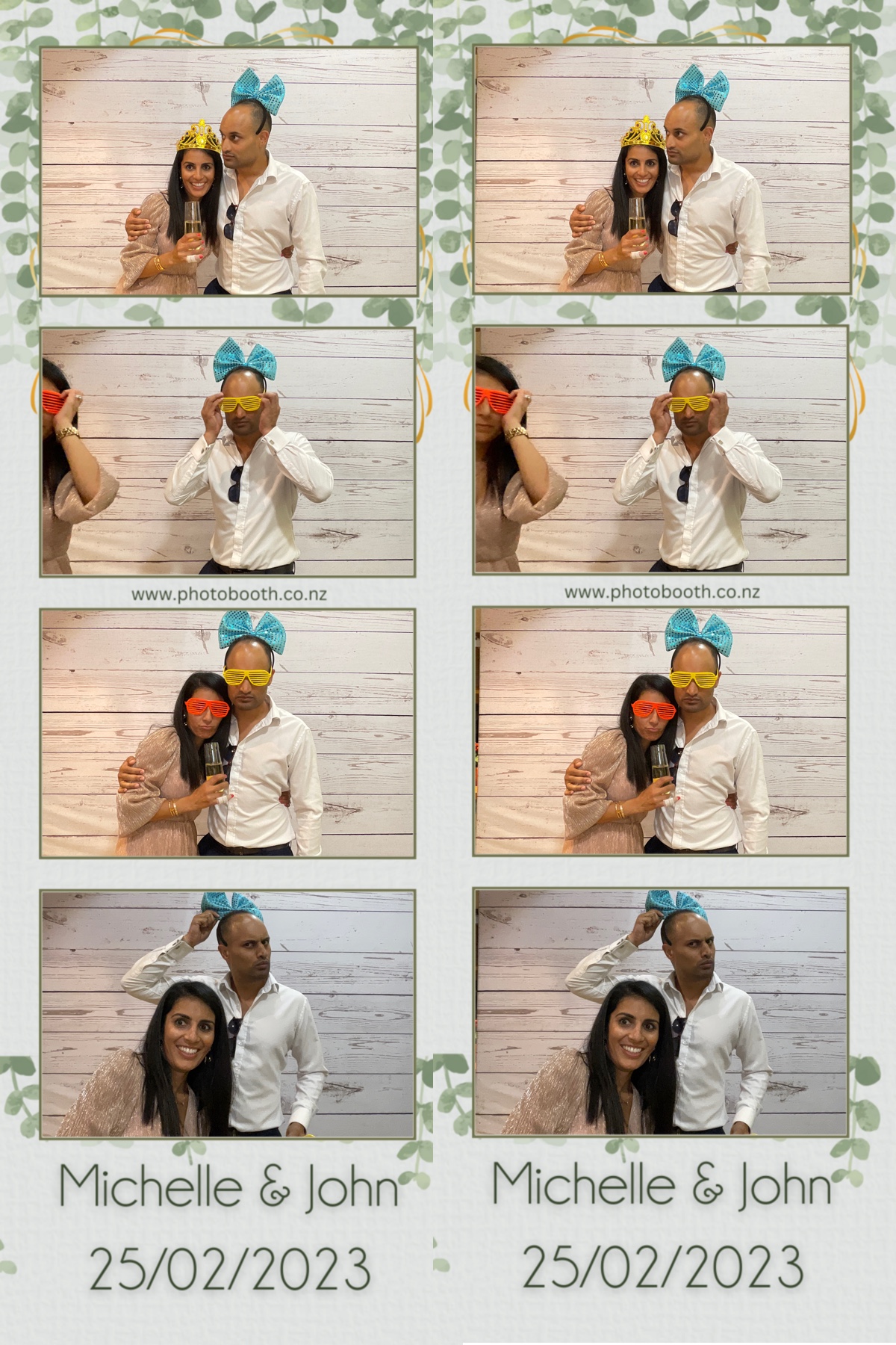 Michelle & John's Wedding | View more photos from the event at gallery.photobooth.co.nz/u/SelfieCentral/Michelle-Johns-Wedding
