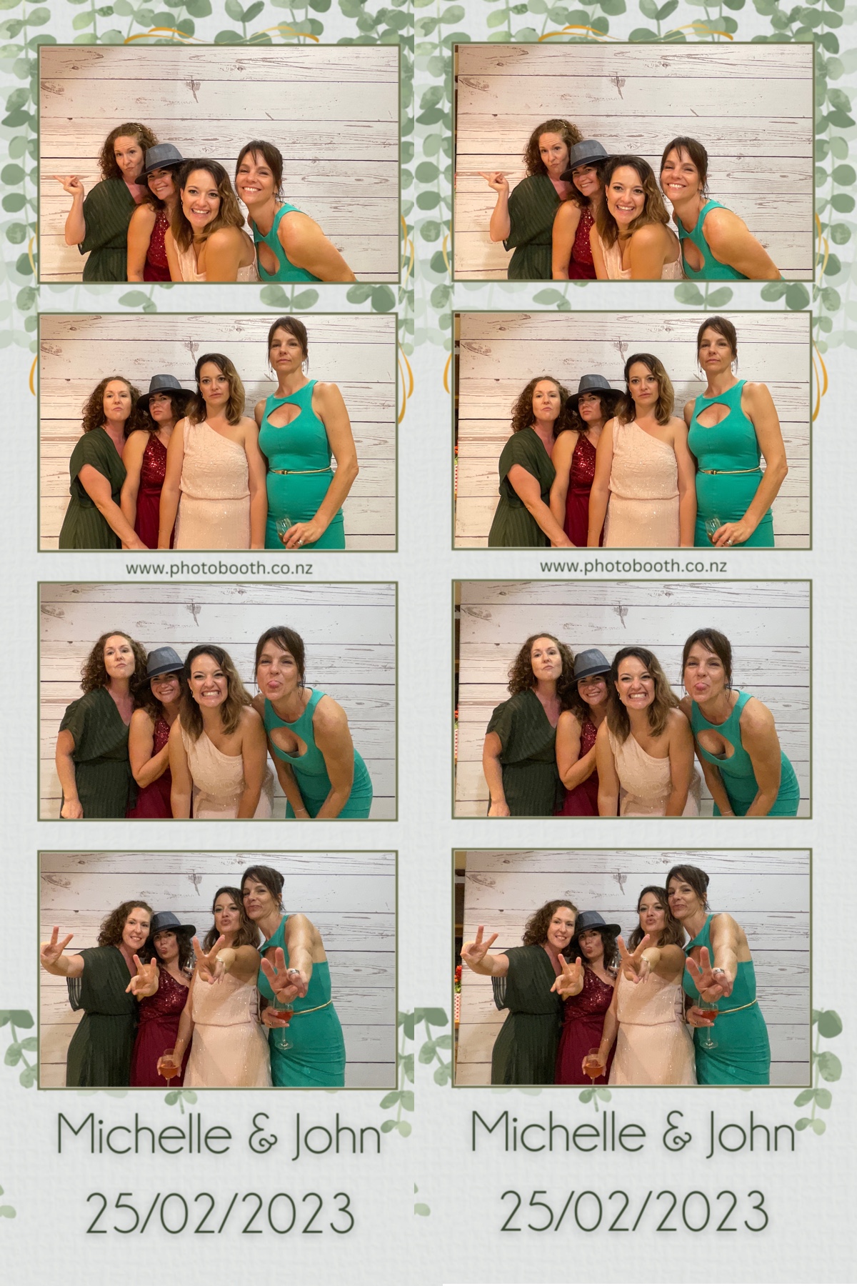 Michelle & John's Wedding | View more photos from the event at gallery.photobooth.co.nz/u/SelfieCentral/Michelle-Johns-Wedding