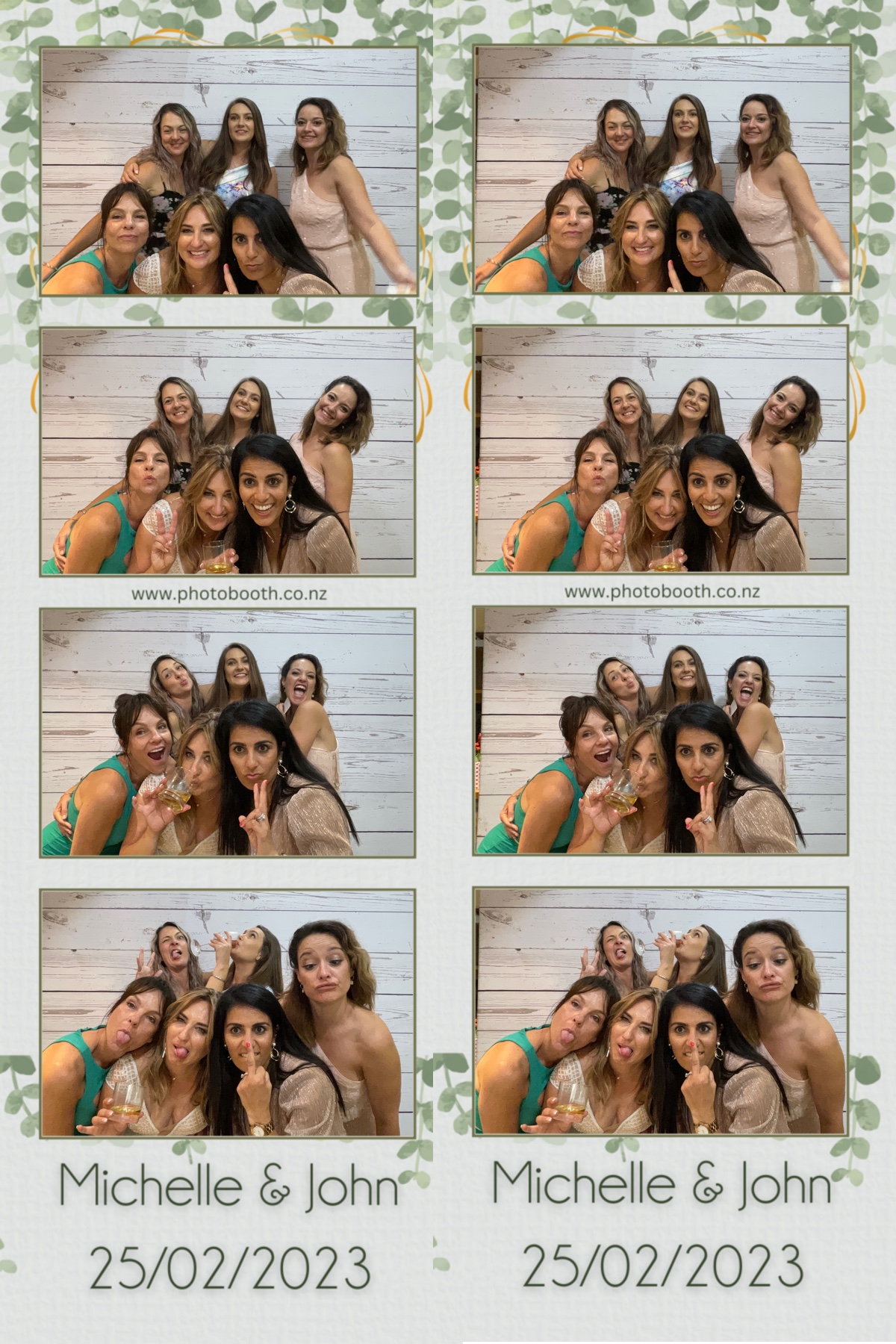 Michelle & John's Wedding | View more photos from the event at gallery.photobooth.co.nz/u/SelfieCentral/Michelle-Johns-Wedding