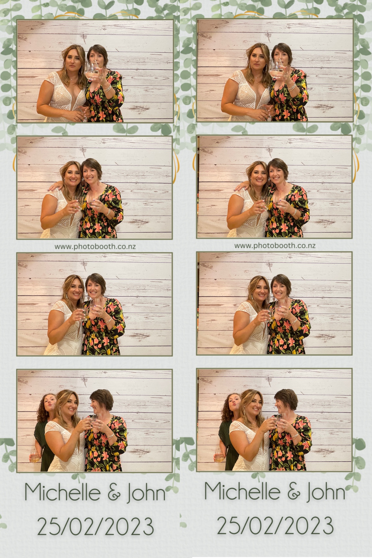 Michelle & John's Wedding | View more photos from the event at gallery.photobooth.co.nz/u/SelfieCentral/Michelle-Johns-Wedding