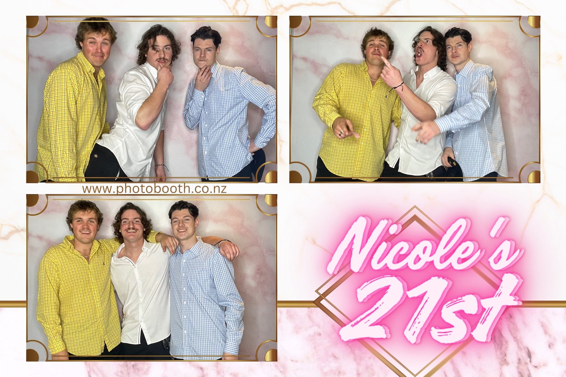 Nicole's 21st | View more photos from the event at gallery.photobooth.co.nz/u/SelfieCentral/Nicoles-21st