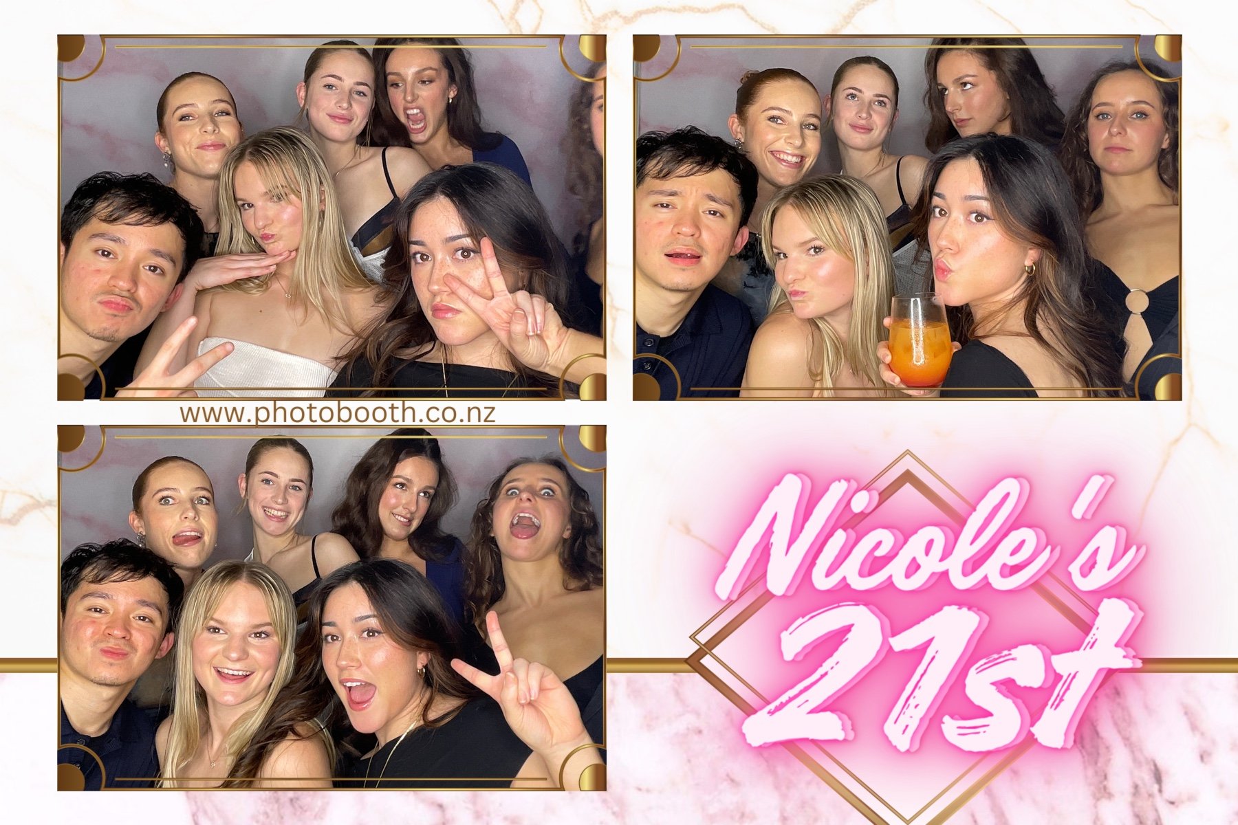 Nicole's 21st | View more photos from the event at gallery.photobooth.co.nz/u/SelfieCentral/Nicoles-21st