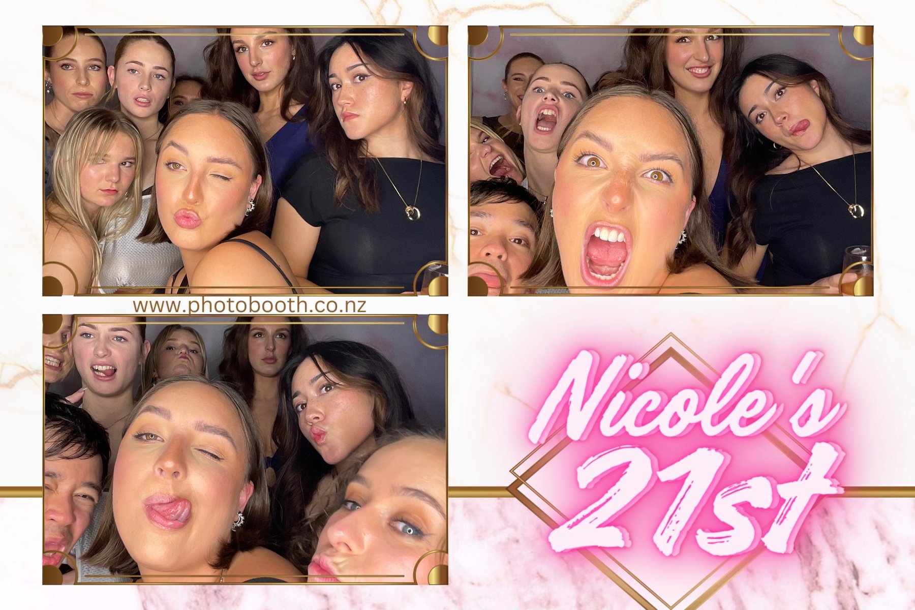 Nicole's 21st | View more photos from the event at gallery.photobooth.co.nz/u/SelfieCentral/Nicoles-21st
