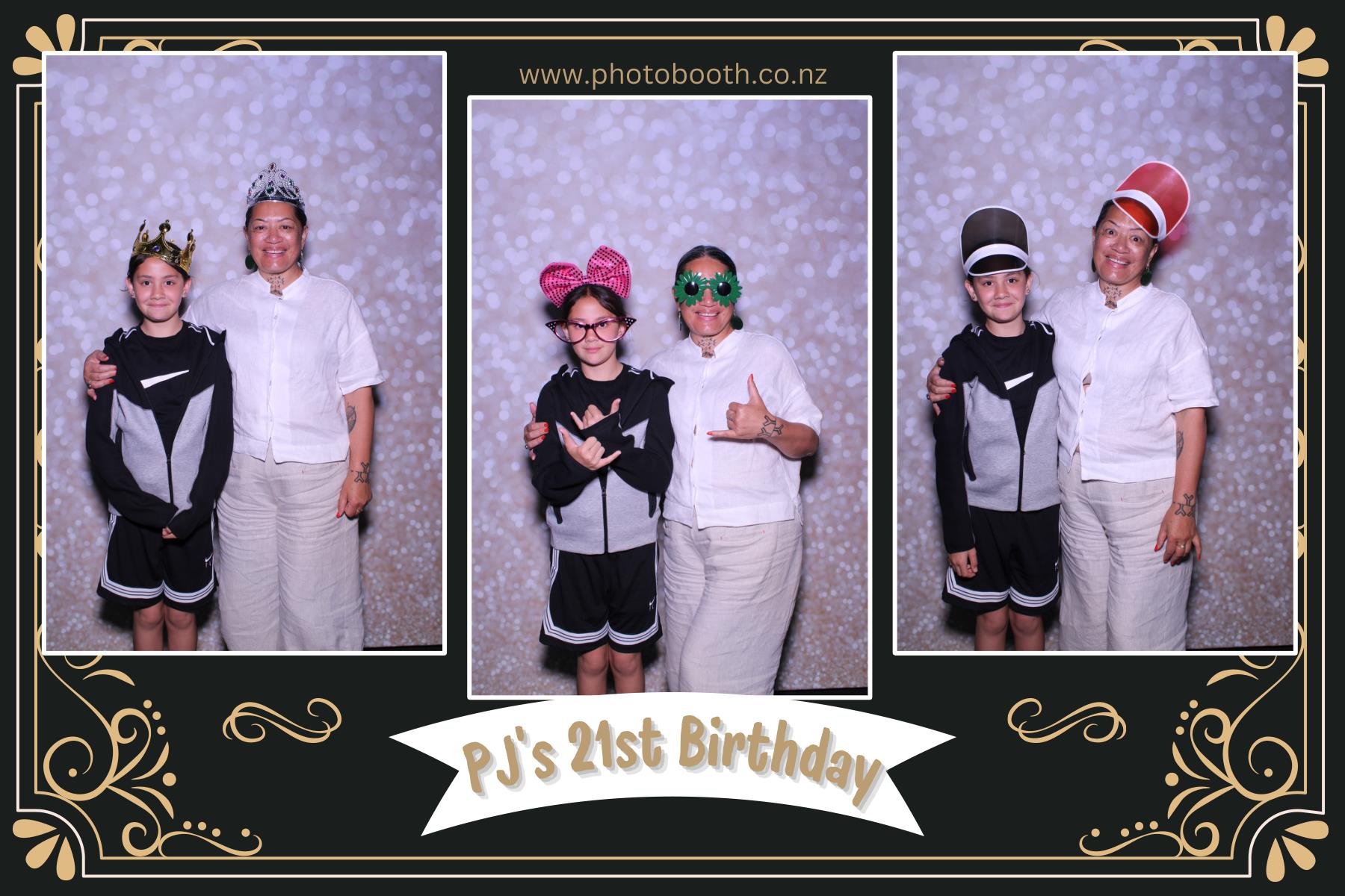 PJ's 21st | View more photos from the event at gallery.photobooth.co.nz/u/SelfieCentral/PJs-21st