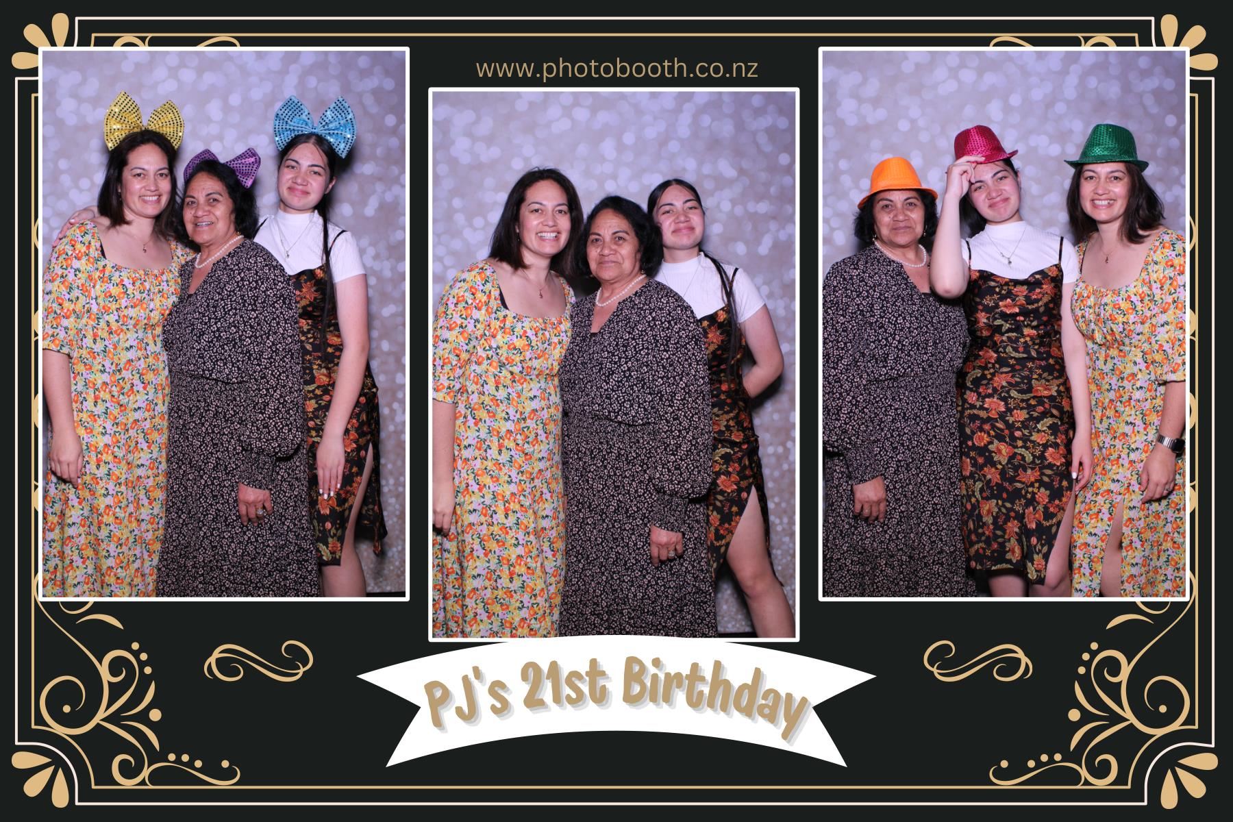 PJ's 21st | View more photos from the event at gallery.photobooth.co.nz/u/SelfieCentral/PJs-21st