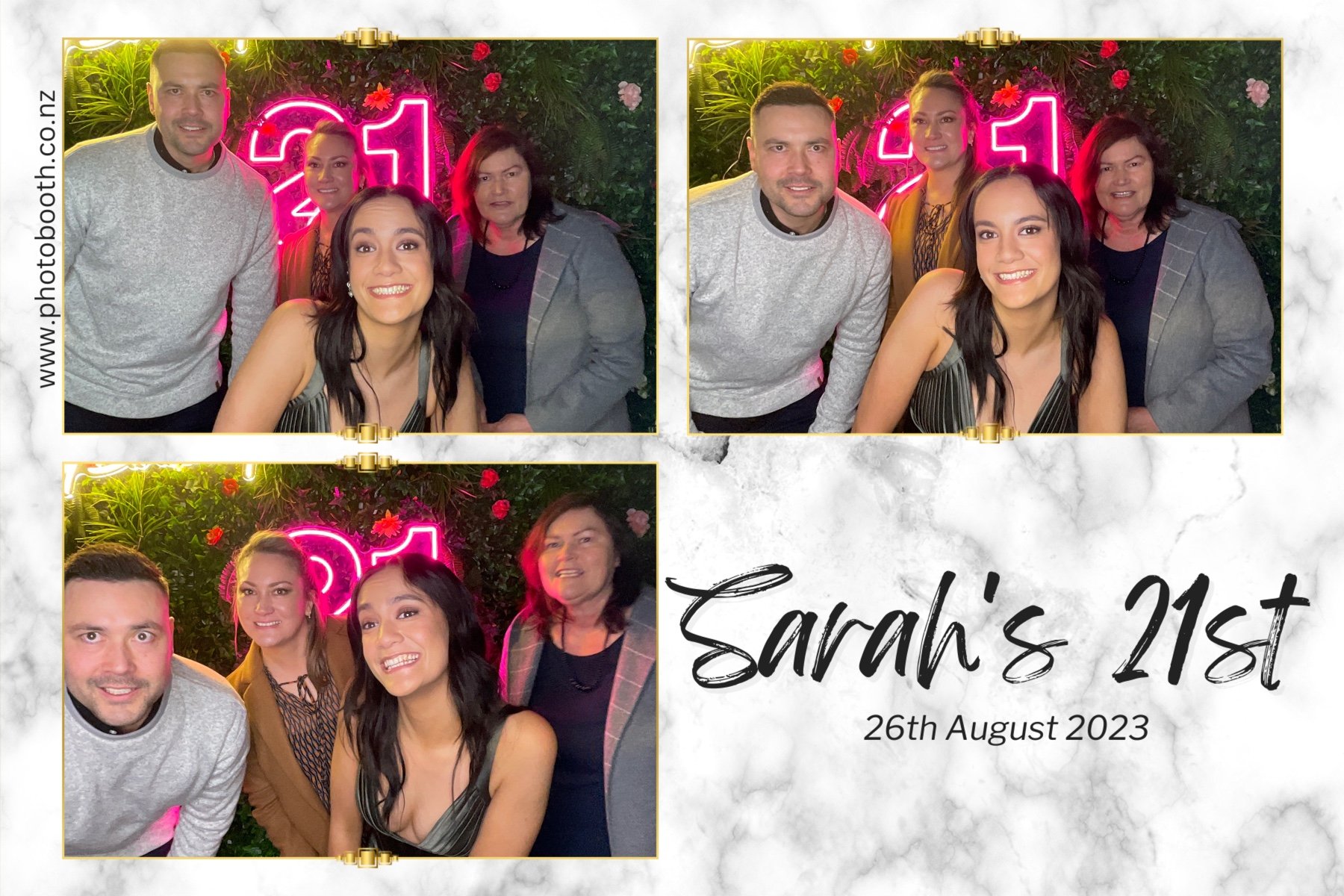 Sarah's 21st | View more photos from the event at gallery.photobooth.co.nz/u/SelfieCentral/Sarahs-21st