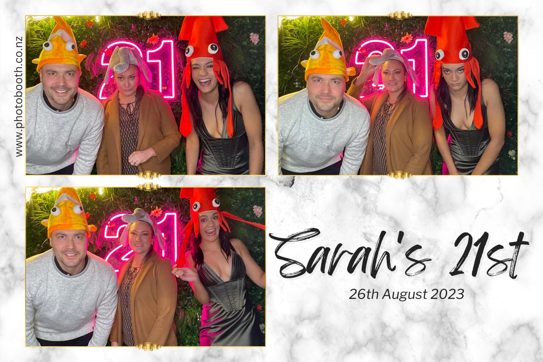 Sarah's 21st | View more photos from the event at gallery.photobooth.co.nz/u/SelfieCentral/Sarahs-21st