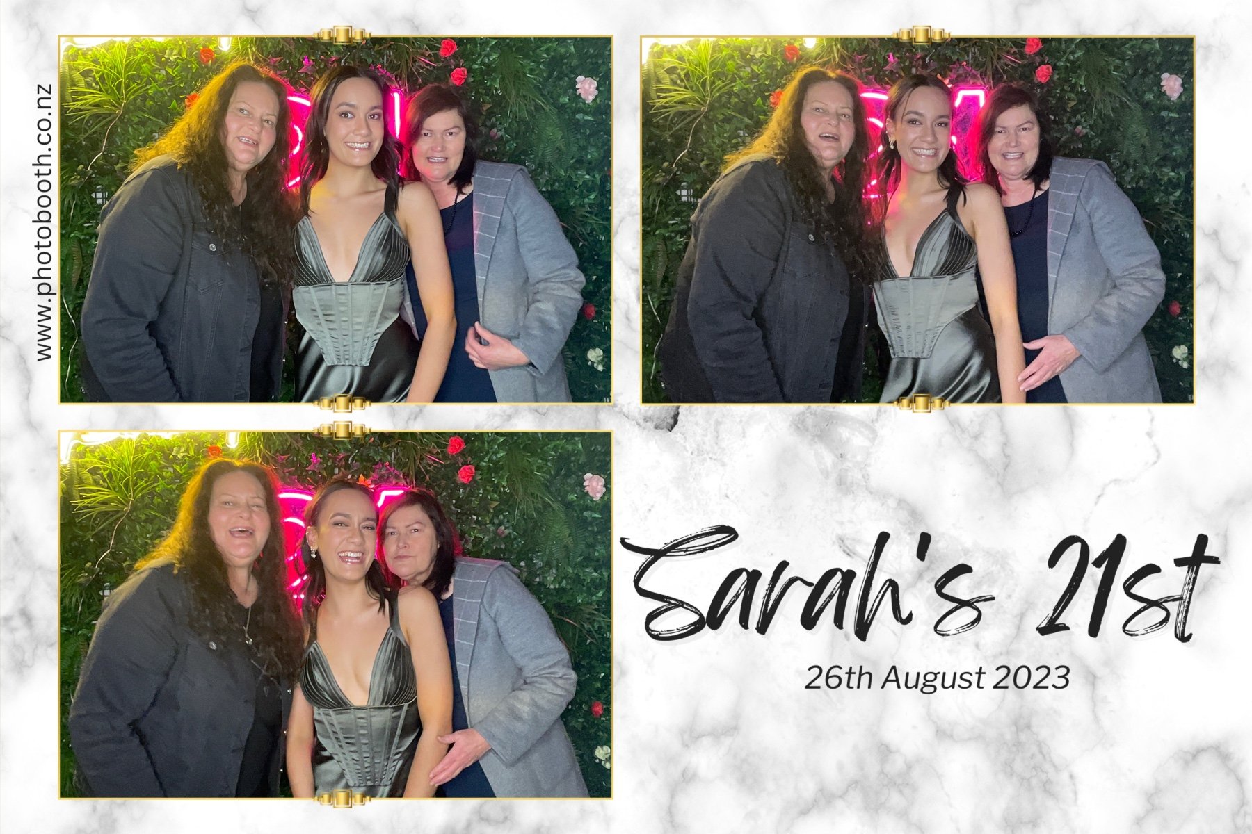 Sarah's 21st | View more photos from the event at gallery.photobooth.co.nz/u/SelfieCentral/Sarahs-21st