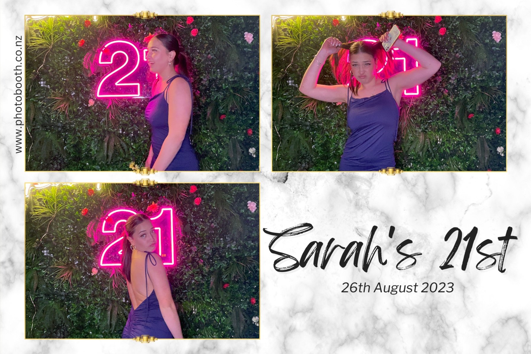 Sarah's 21st | View more photos from the event at gallery.photobooth.co.nz/u/SelfieCentral/Sarahs-21st