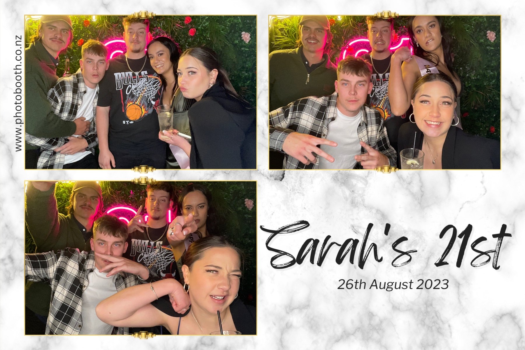 Sarah's 21st | View more photos from the event at gallery.photobooth.co.nz/u/SelfieCentral/Sarahs-21st