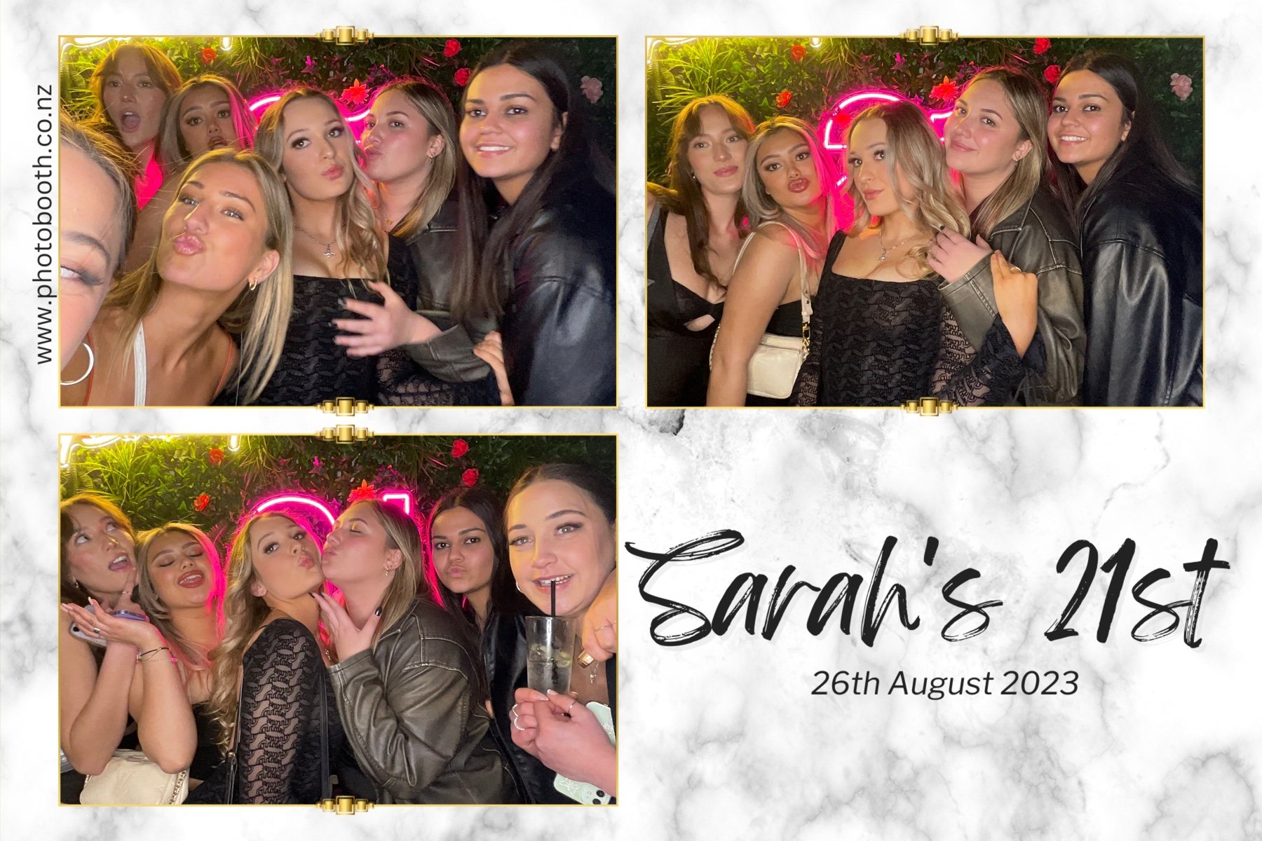 Sarah's 21st | View more photos from the event at gallery.photobooth.co.nz/u/SelfieCentral/Sarahs-21st
