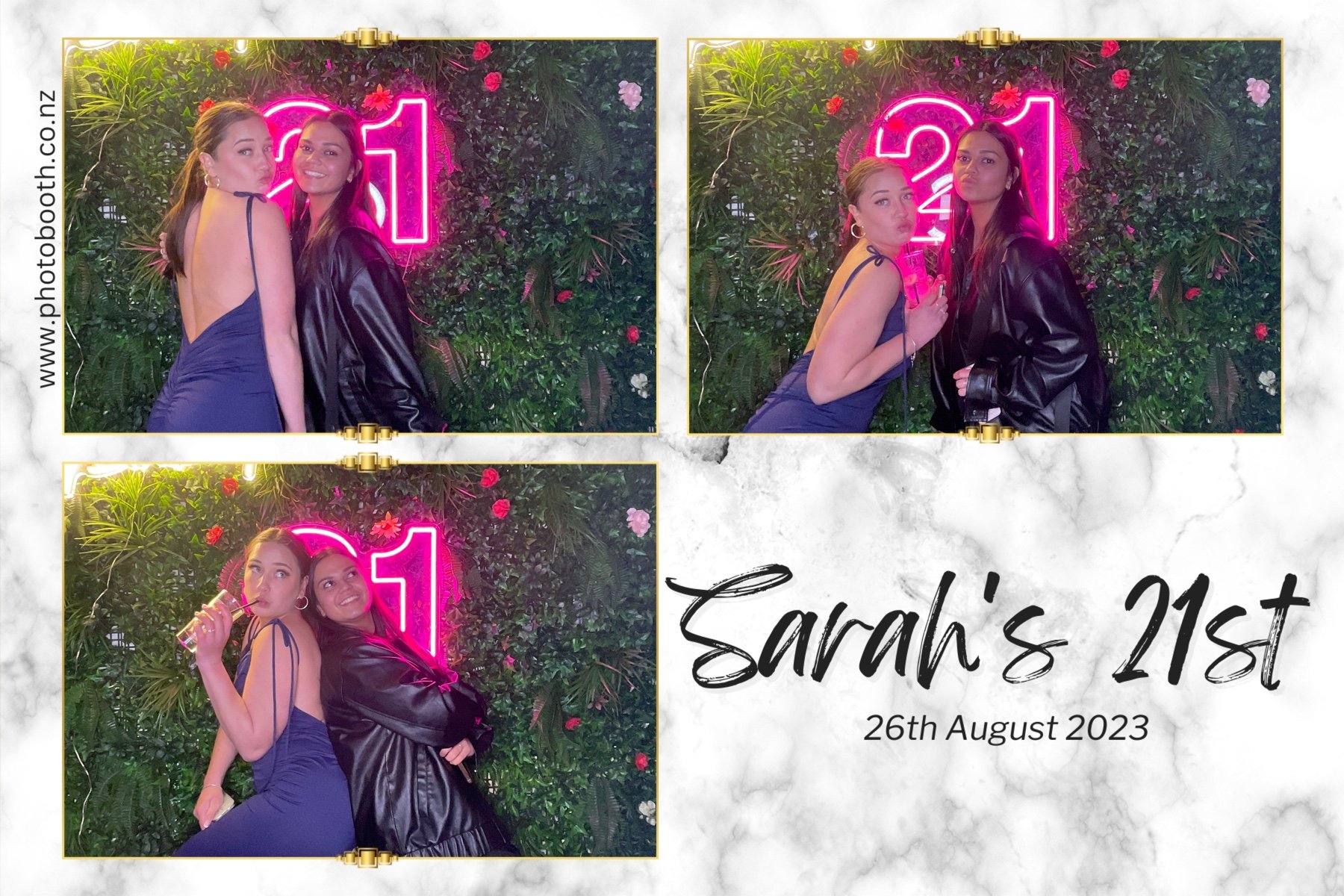Sarah's 21st | View more photos from the event at gallery.photobooth.co.nz/u/SelfieCentral/Sarahs-21st