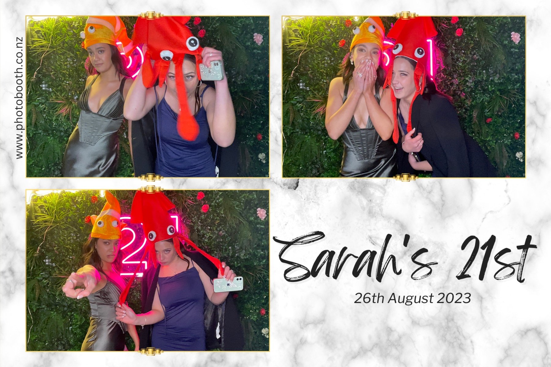 Sarah's 21st | View more photos from the event at gallery.photobooth.co.nz/u/SelfieCentral/Sarahs-21st