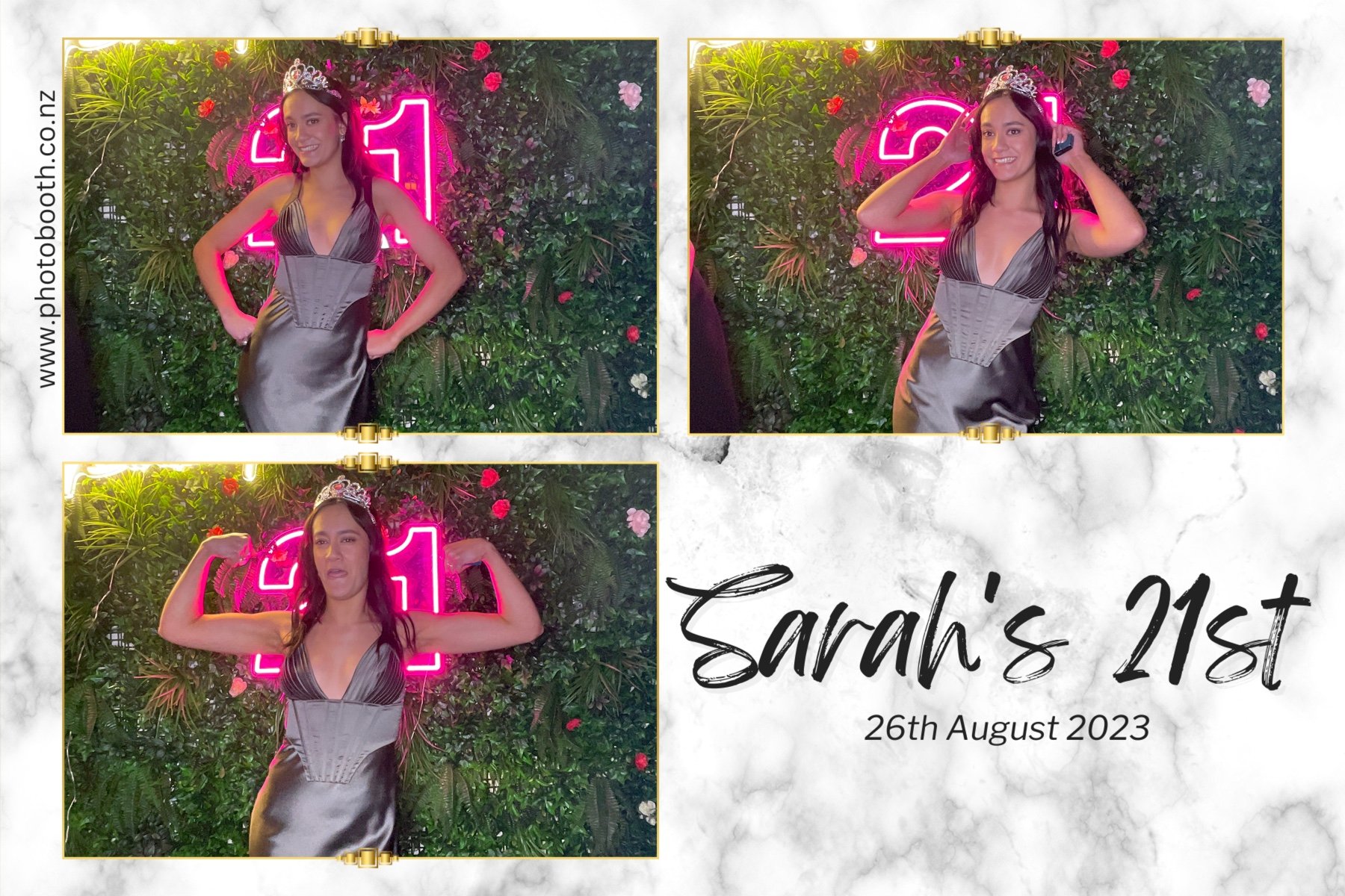 Sarah's 21st | View more photos from the event at gallery.photobooth.co.nz/u/SelfieCentral/Sarahs-21st