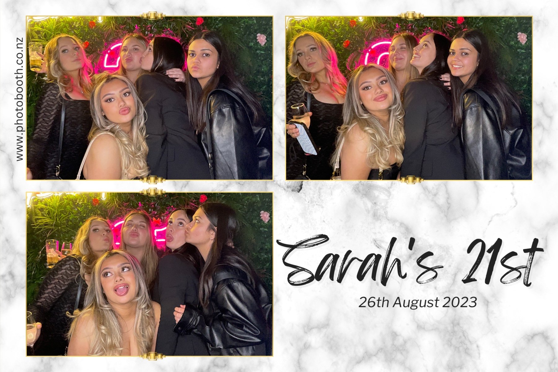 Sarah's 21st | View more photos from the event at gallery.photobooth.co.nz/u/SelfieCentral/Sarahs-21st