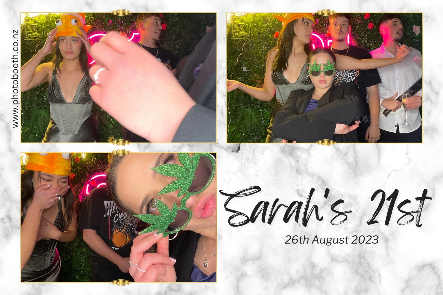 Sarah's 21st | View more photos from the event at gallery.photobooth.co.nz/u/SelfieCentral/Sarahs-21st