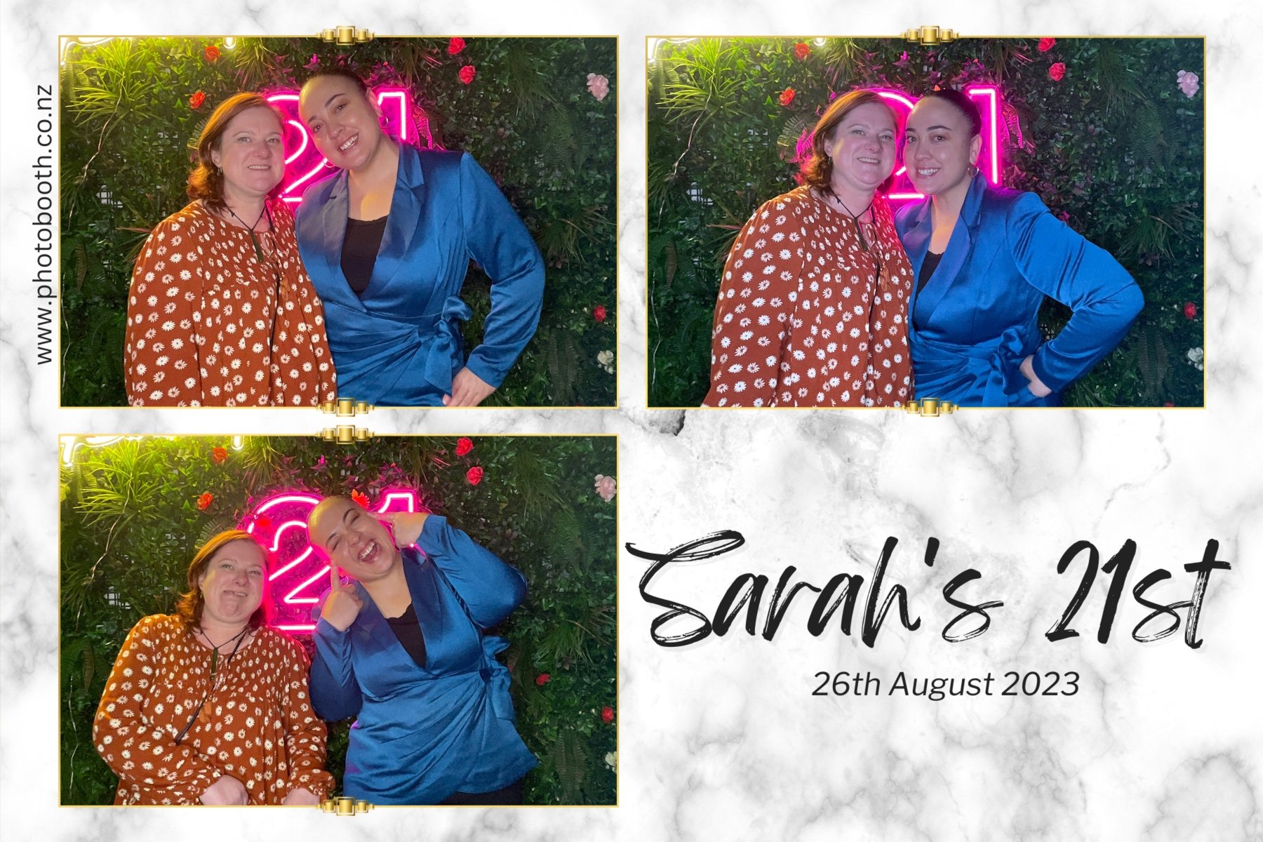 Sarah's 21st | View more photos from the event at gallery.photobooth.co.nz/u/SelfieCentral/Sarahs-21st