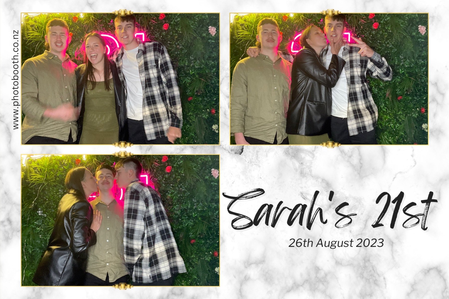 Sarah's 21st | View more photos from the event at gallery.photobooth.co.nz/u/SelfieCentral/Sarahs-21st