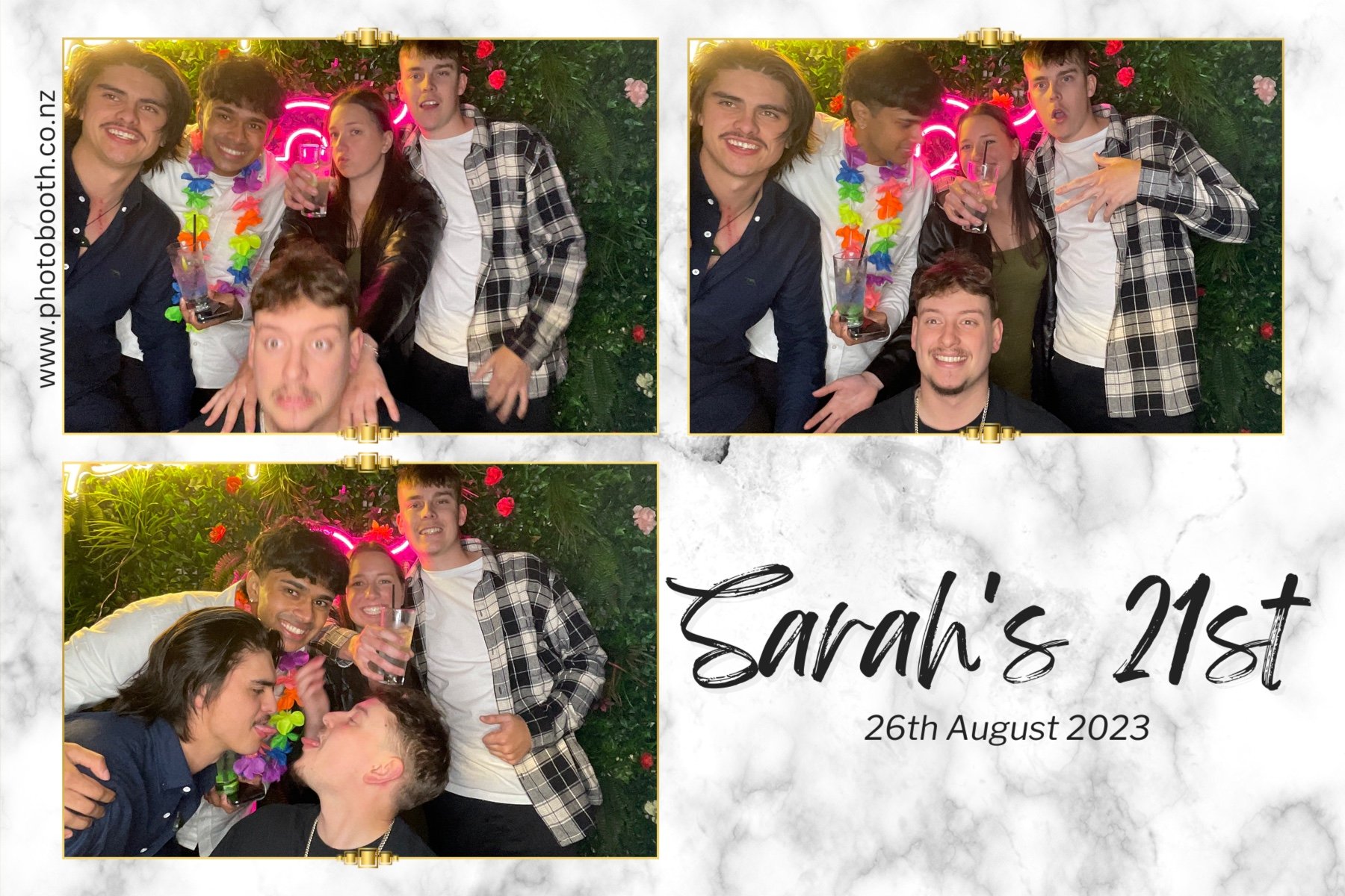 Sarah's 21st | View more photos from the event at gallery.photobooth.co.nz/u/SelfieCentral/Sarahs-21st