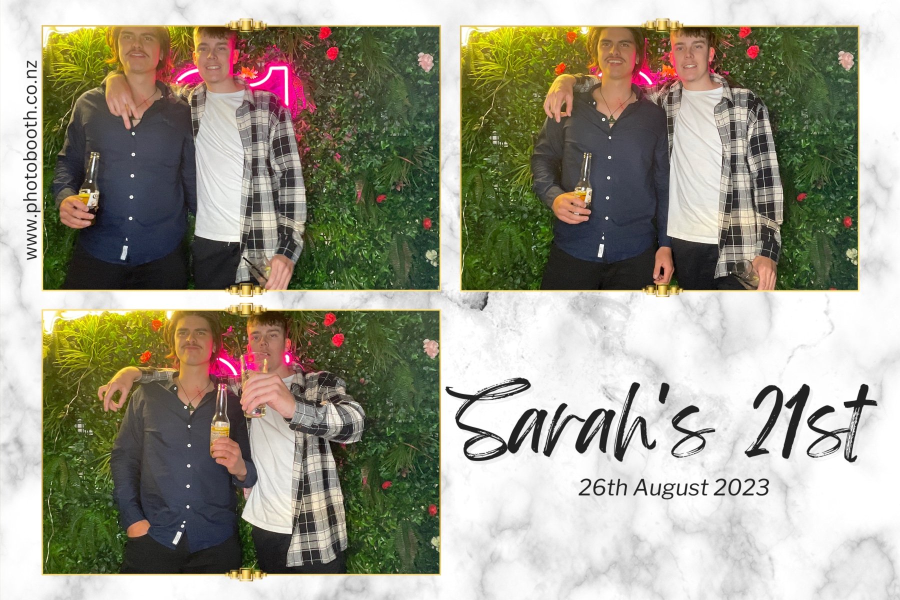 Sarah's 21st | View more photos from the event at gallery.photobooth.co.nz/u/SelfieCentral/Sarahs-21st