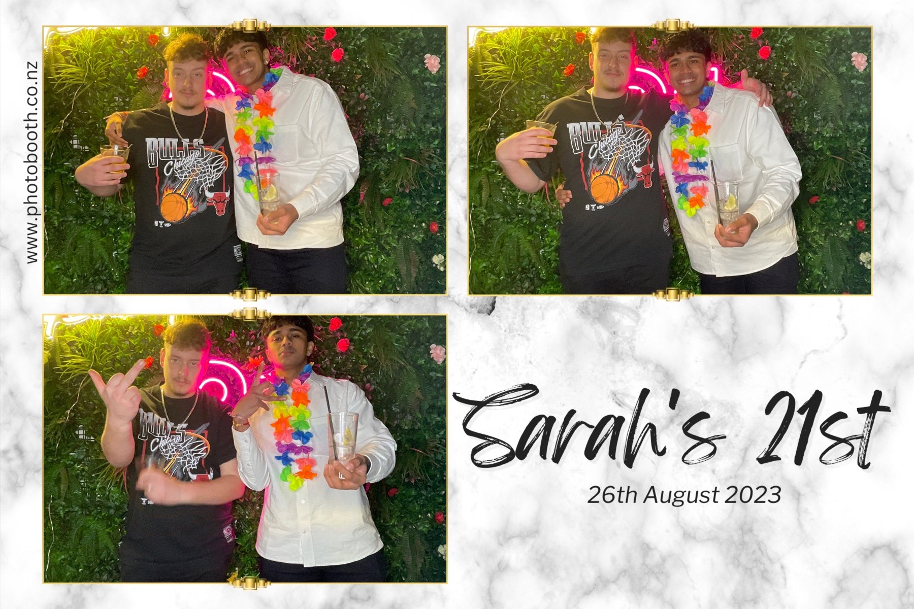 Sarah's 21st | View more photos from the event at gallery.photobooth.co.nz/u/SelfieCentral/Sarahs-21st