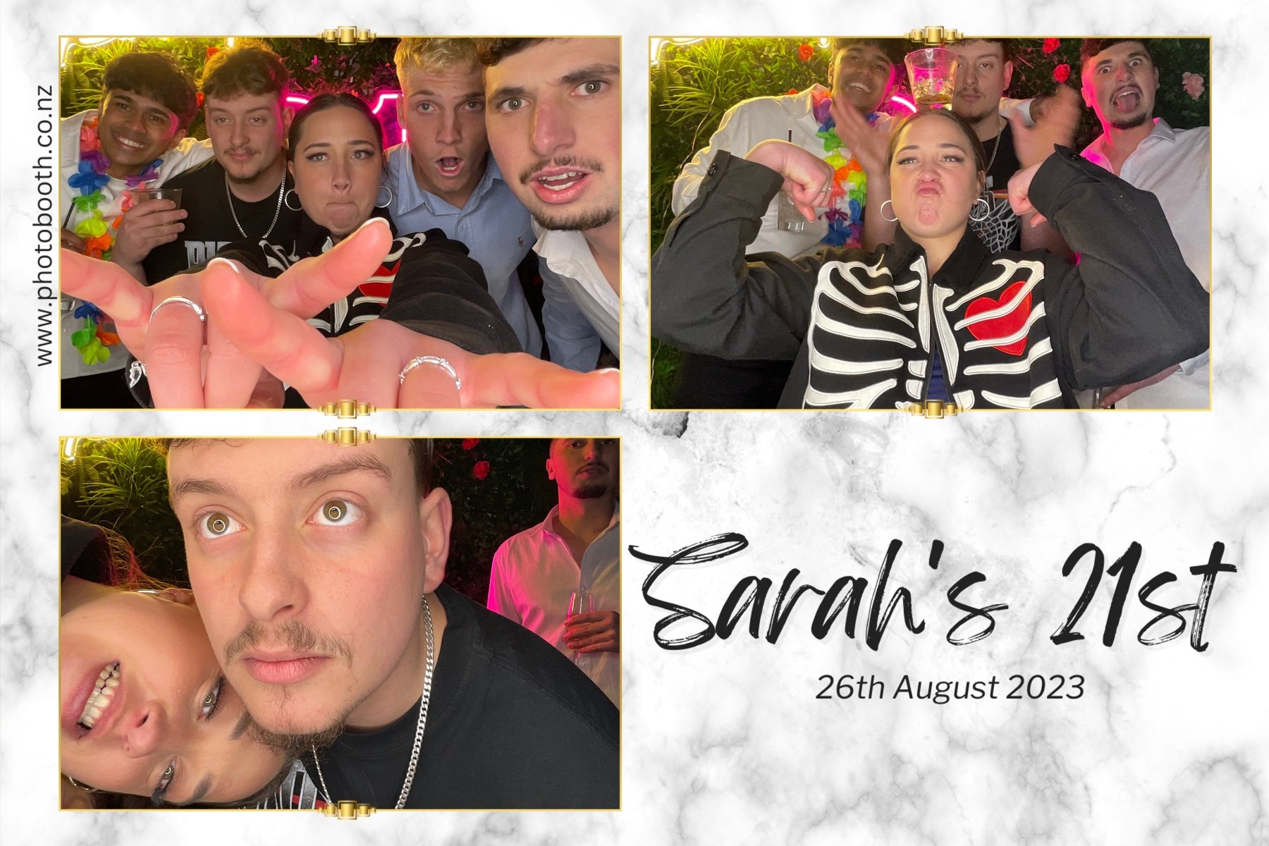 Sarah's 21st | View more photos from the event at gallery.photobooth.co.nz/u/SelfieCentral/Sarahs-21st