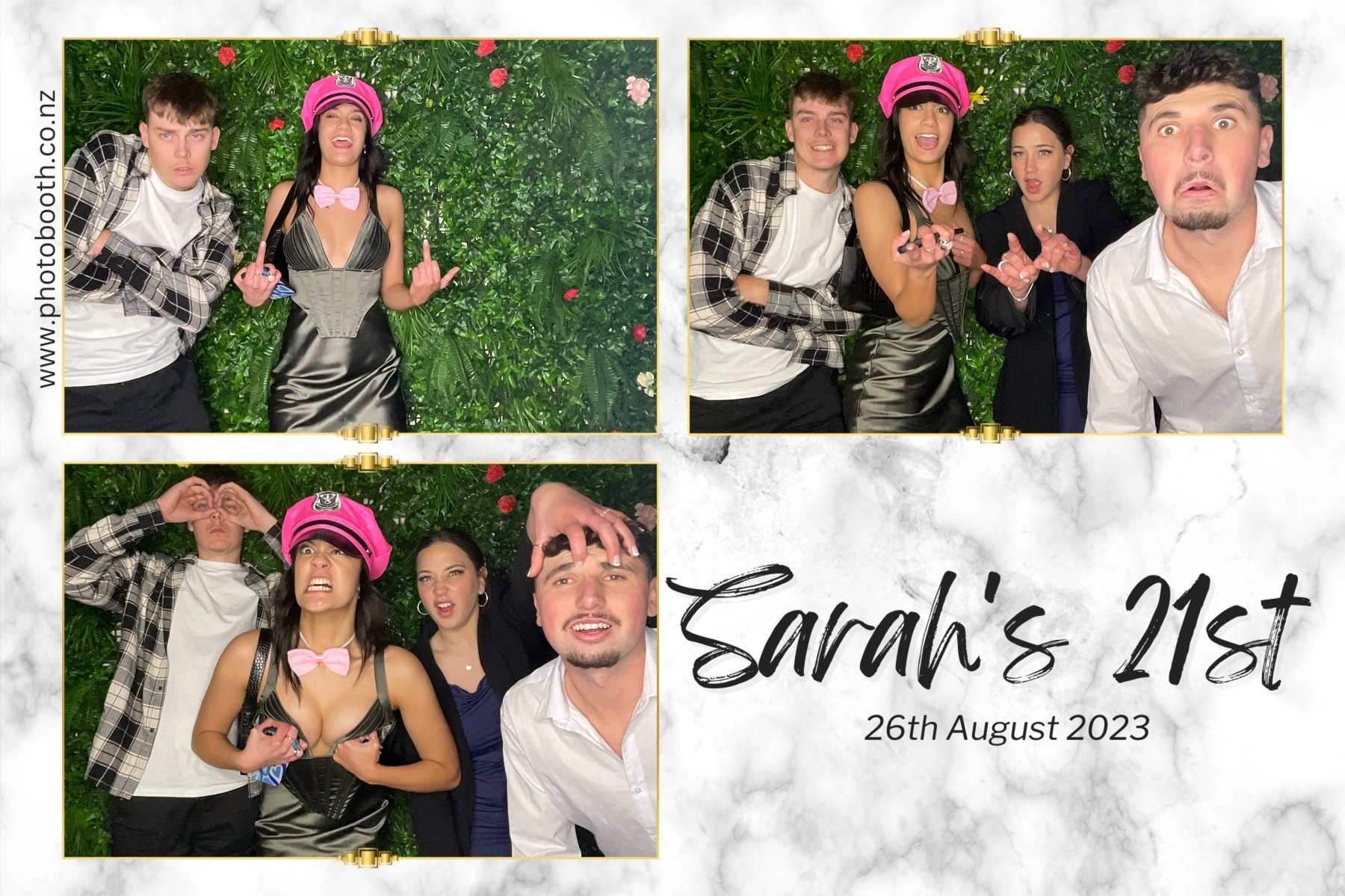 Sarah's 21st | View more photos from the event at gallery.photobooth.co.nz/u/SelfieCentral/Sarahs-21st