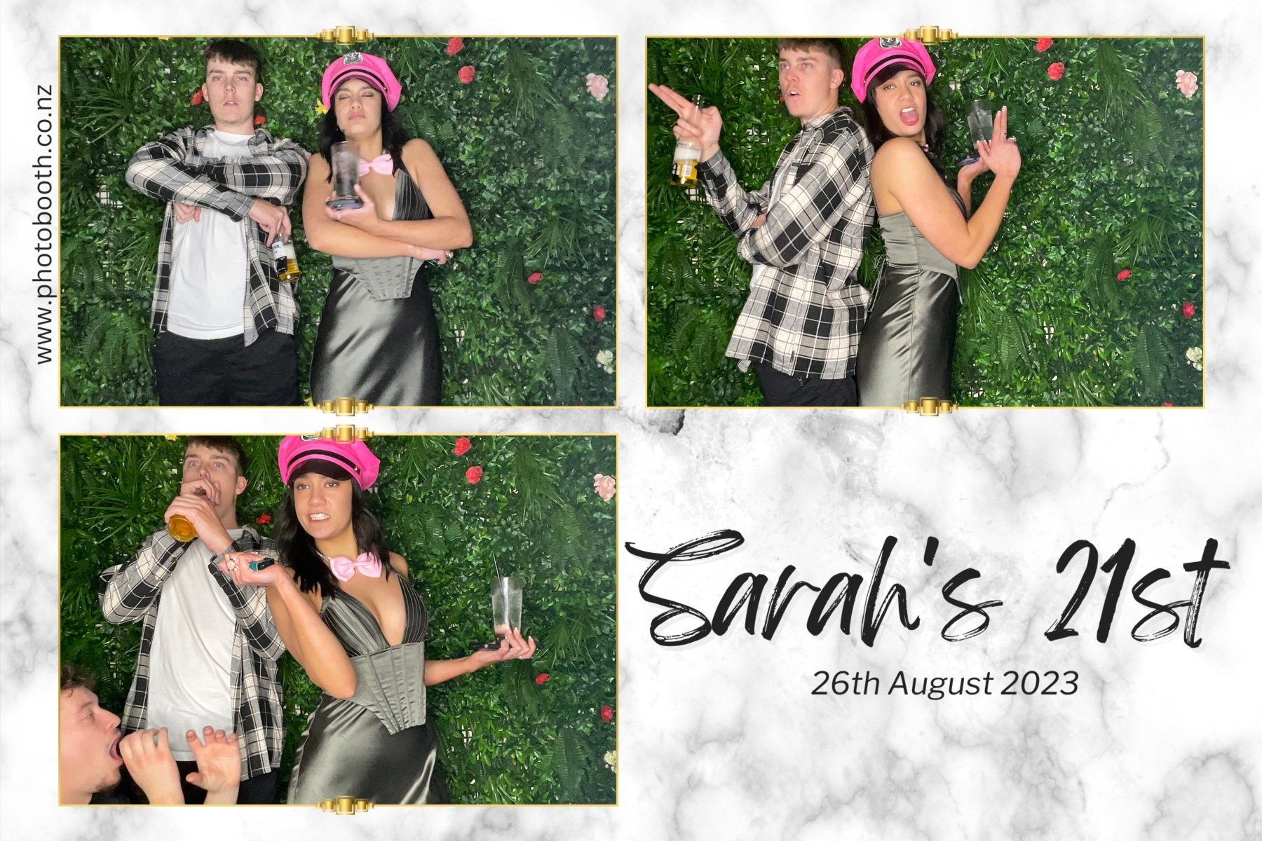 Sarah's 21st | View more photos from the event at gallery.photobooth.co.nz/u/SelfieCentral/Sarahs-21st