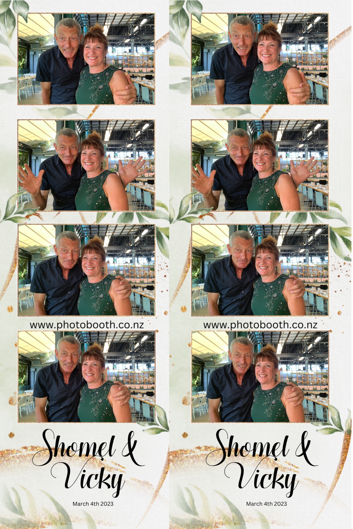 Shomel & Vicky's Wedding | View more photos from the event at gallery.photobooth.co.nz/u/SelfieCentral/Shomel-Vickys-Wedding