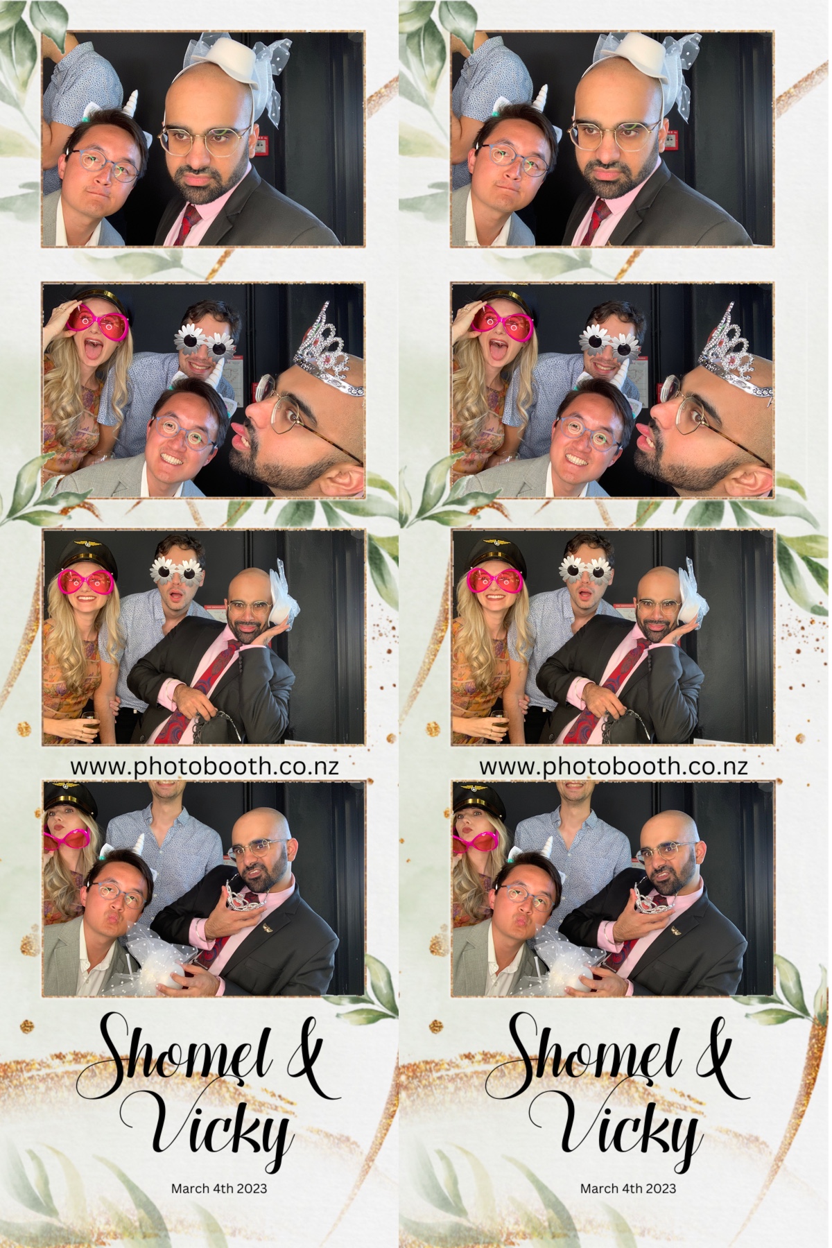 Shomel & Vicky's Wedding | View more photos from the event at gallery.photobooth.co.nz/u/SelfieCentral/Shomel-Vickys-Wedding