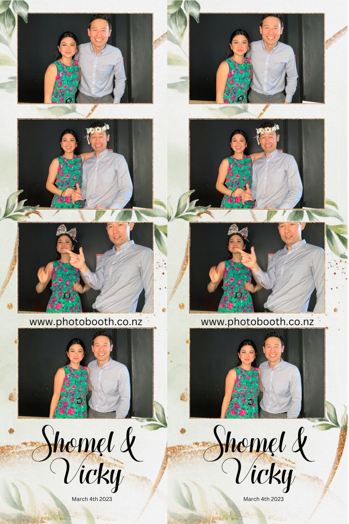 Shomel & Vicky's Wedding | View more photos from the event at gallery.photobooth.co.nz/u/SelfieCentral/Shomel-Vickys-Wedding