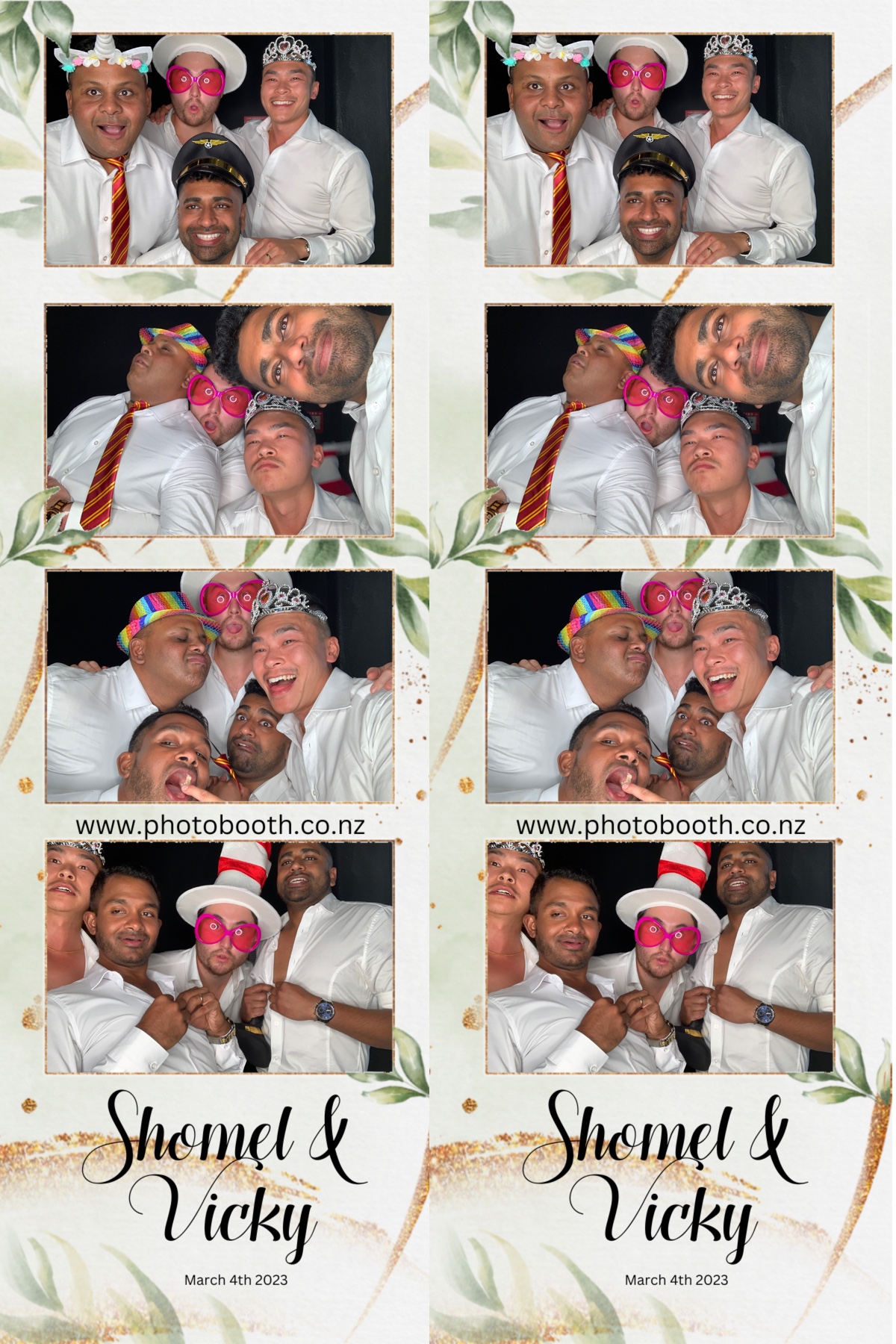 Shomel & Vicky's Wedding | View more photos from the event at gallery.photobooth.co.nz/u/SelfieCentral/Shomel-Vickys-Wedding