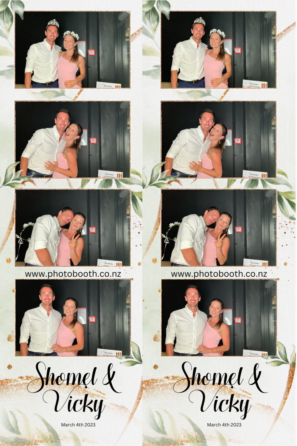 Shomel & Vicky's Wedding | View more photos from the event at gallery.photobooth.co.nz/u/SelfieCentral/Shomel-Vickys-Wedding