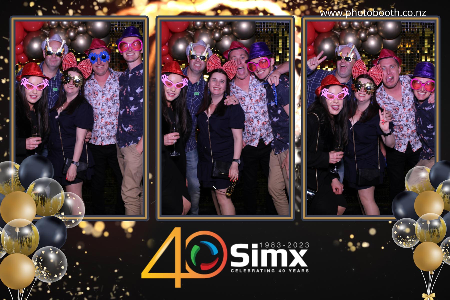 Simx 40th Year Celebration | View more photos from the event at gallery.photobooth.co.nz/u/SelfieCentral/Simx-40th-Year-Celebration