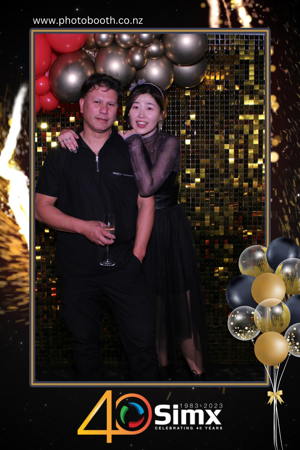 Simx 40th Year Celebration | View more photos from the event at gallery.photobooth.co.nz/u/SelfieCentral/Simx-40th-Year-Celebration