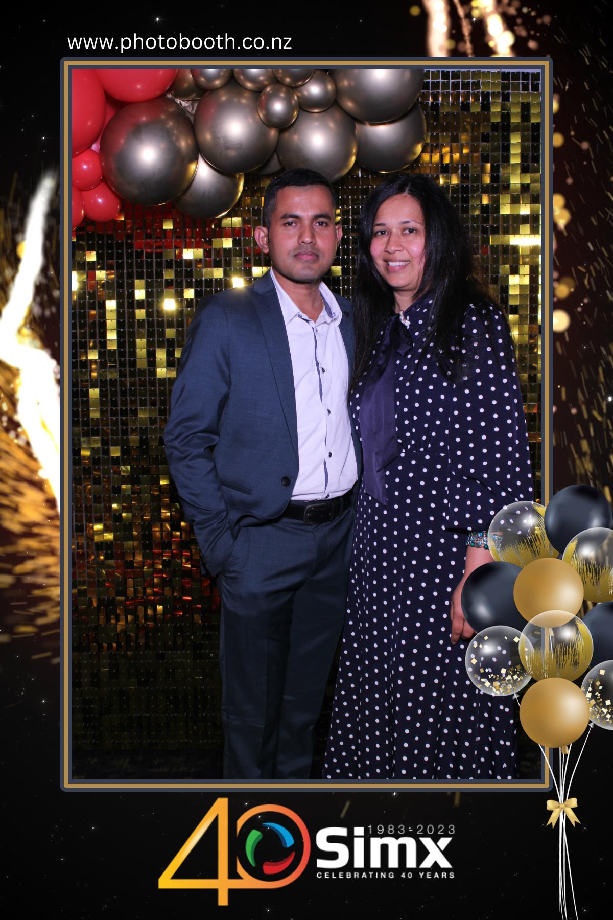 Simx 40th Year Celebration | View more photos from the event at gallery.photobooth.co.nz/u/SelfieCentral/Simx-40th-Year-Celebration