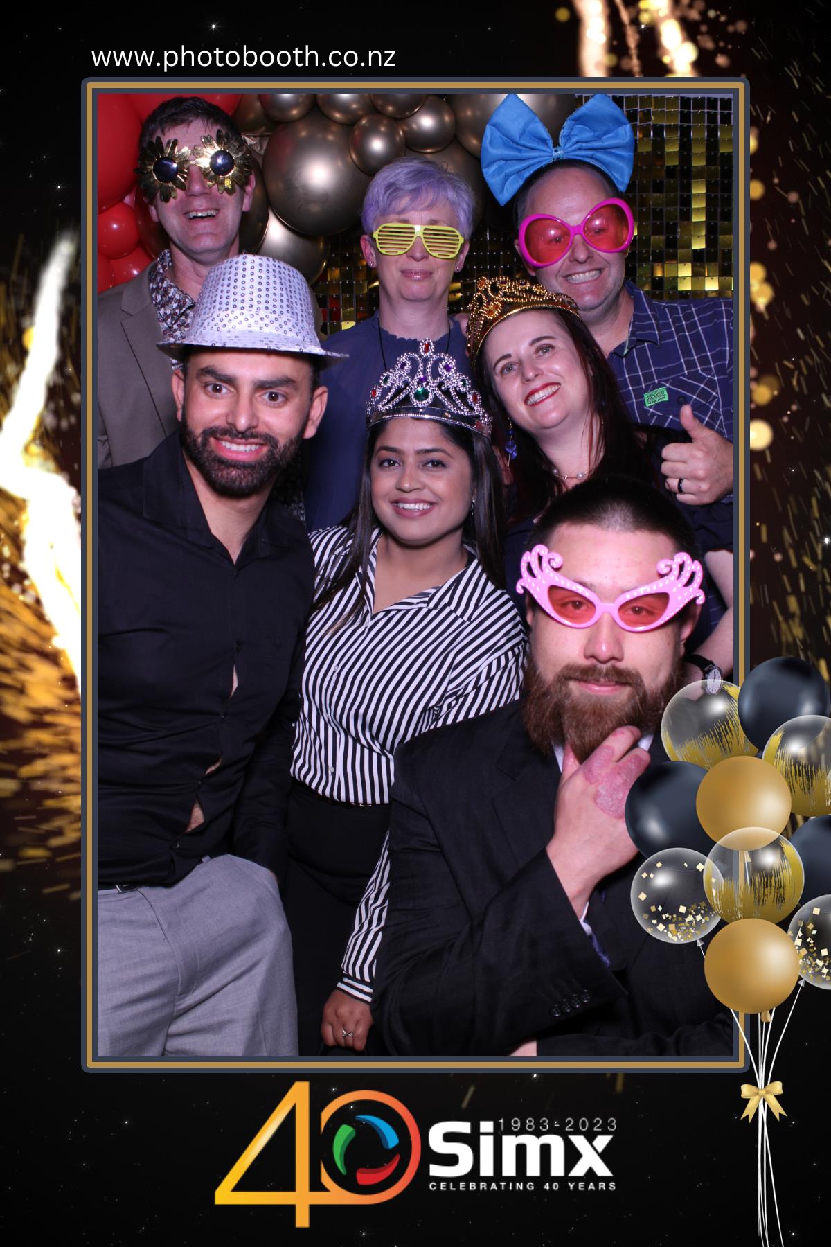 Simx 40th Year Celebration | View more photos from the event at gallery.photobooth.co.nz/u/SelfieCentral/Simx-40th-Year-Celebration