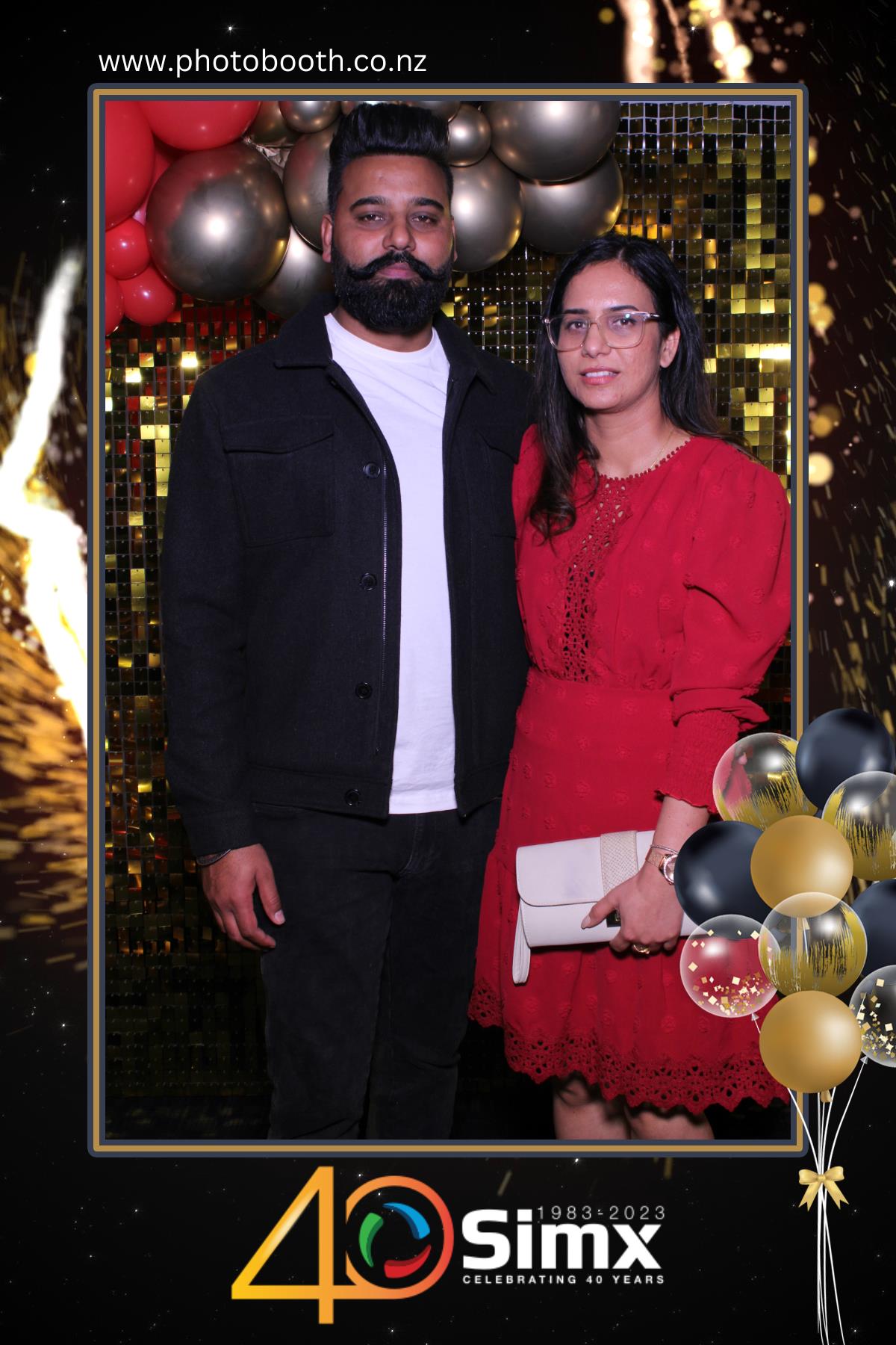 Simx 40th Year Celebration | View more photos from the event at gallery.photobooth.co.nz/u/SelfieCentral/Simx-40th-Year-Celebration