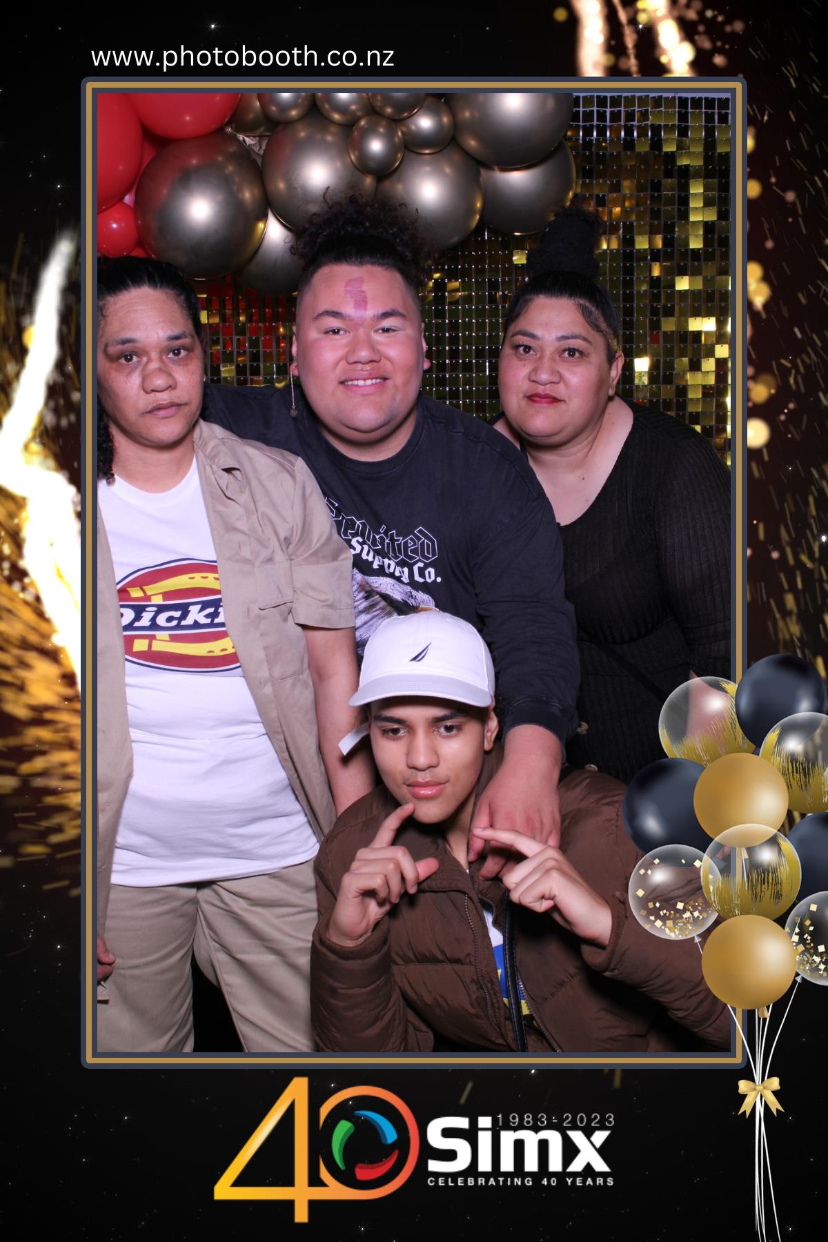 Simx 40th Year Celebration | View more photos from the event at gallery.photobooth.co.nz/u/SelfieCentral/Simx-40th-Year-Celebration