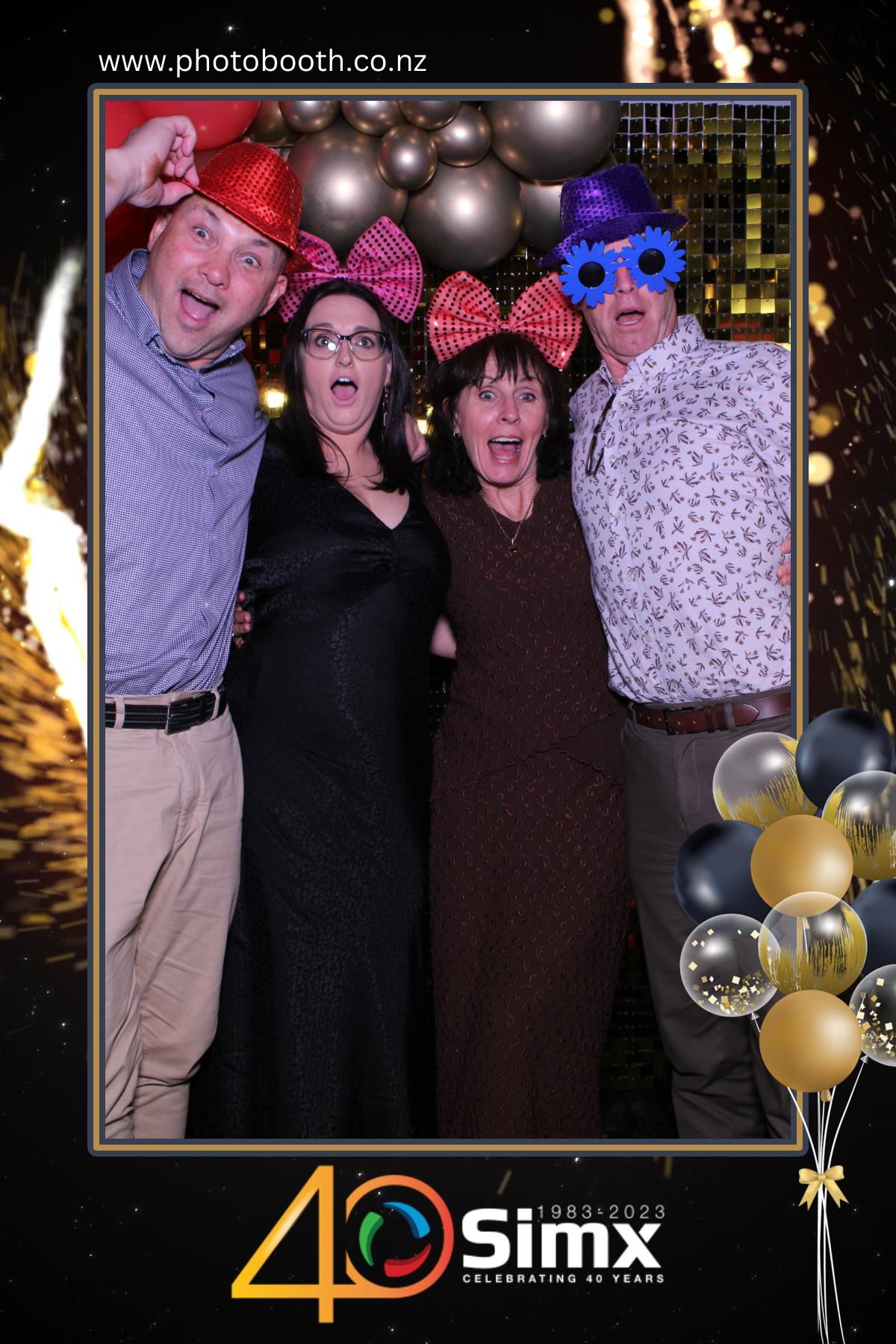 Simx 40th Year Celebration | View more photos from the event at gallery.photobooth.co.nz/u/SelfieCentral/Simx-40th-Year-Celebration