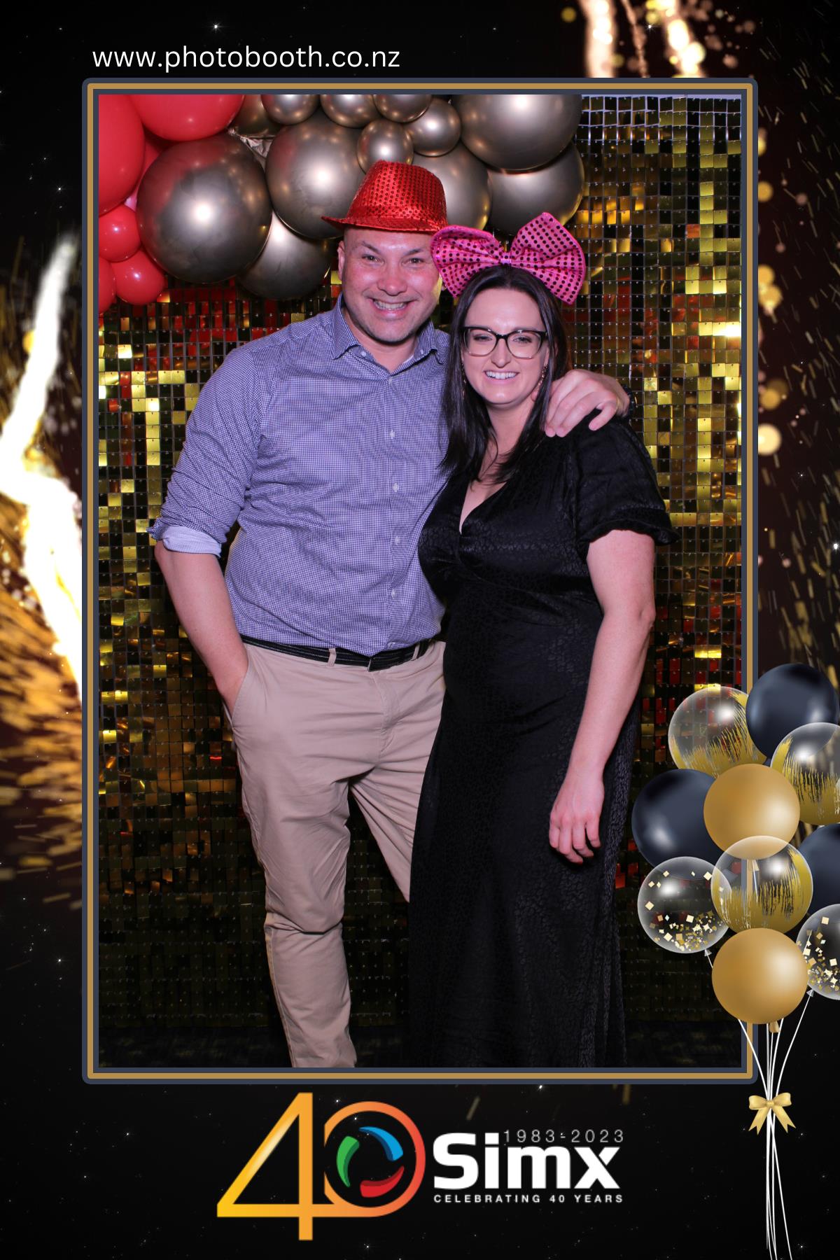 Simx 40th Year Celebration | View more photos from the event at gallery.photobooth.co.nz/u/SelfieCentral/Simx-40th-Year-Celebration