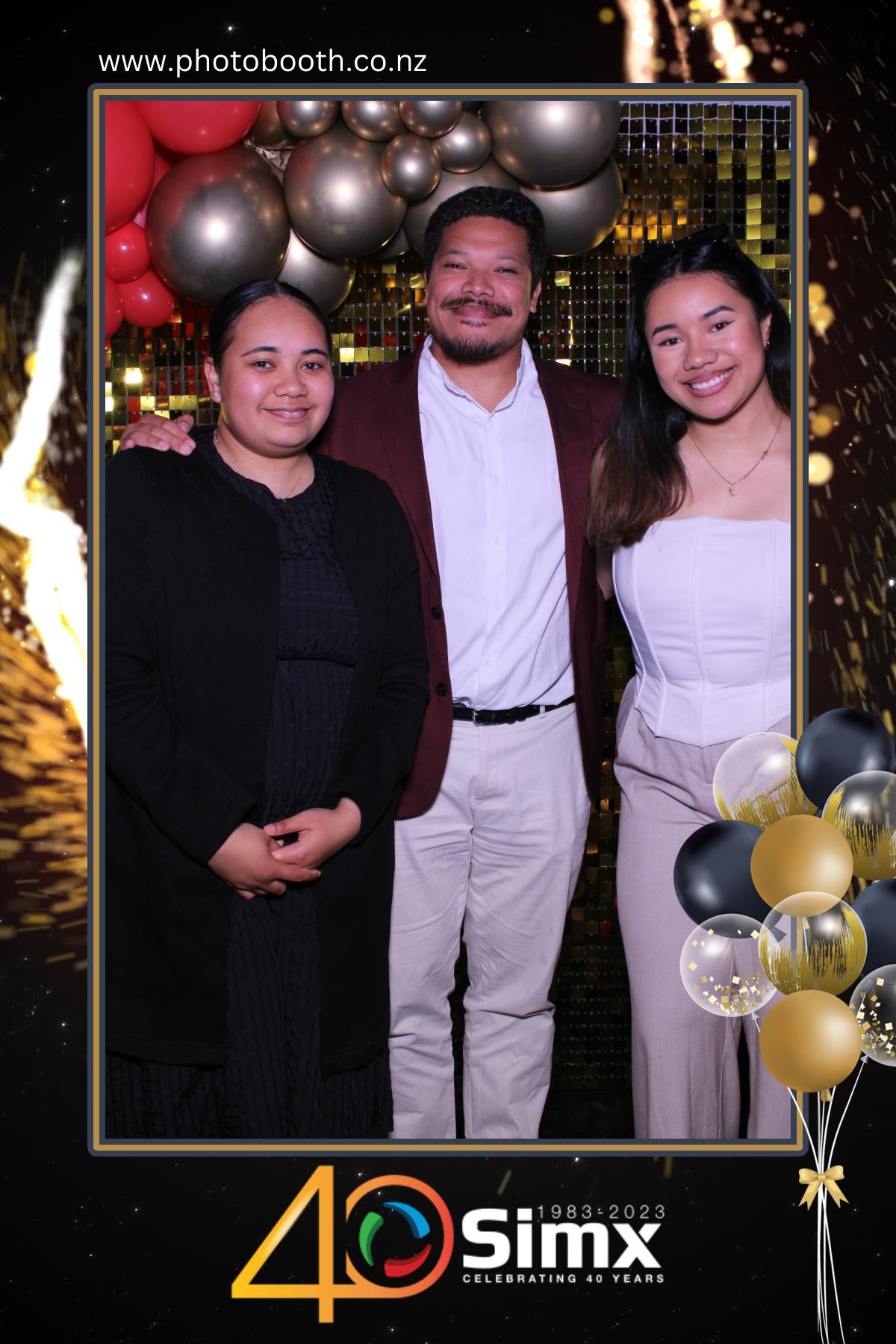 Simx 40th Year Celebration | View more photos from the event at gallery.photobooth.co.nz/u/SelfieCentral/Simx-40th-Year-Celebration